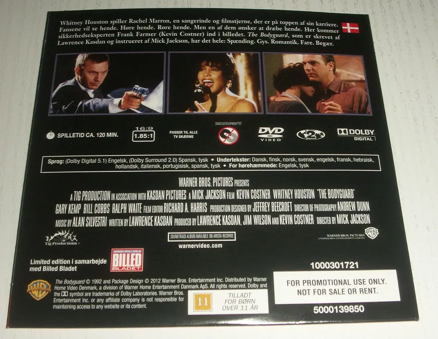 DVD  The Bodyguard