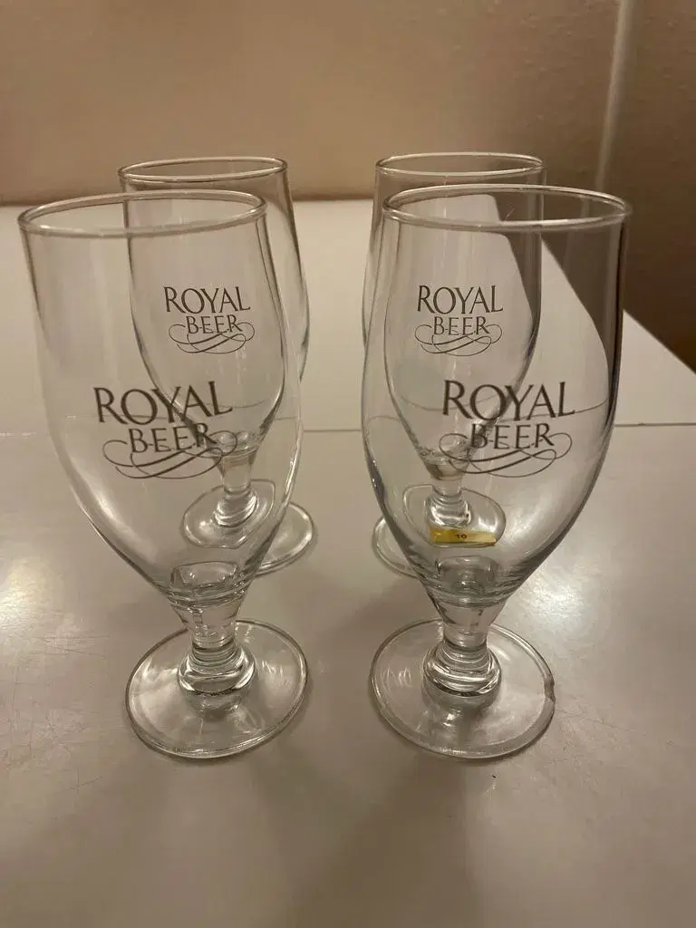 Royal ølglas 4 stk