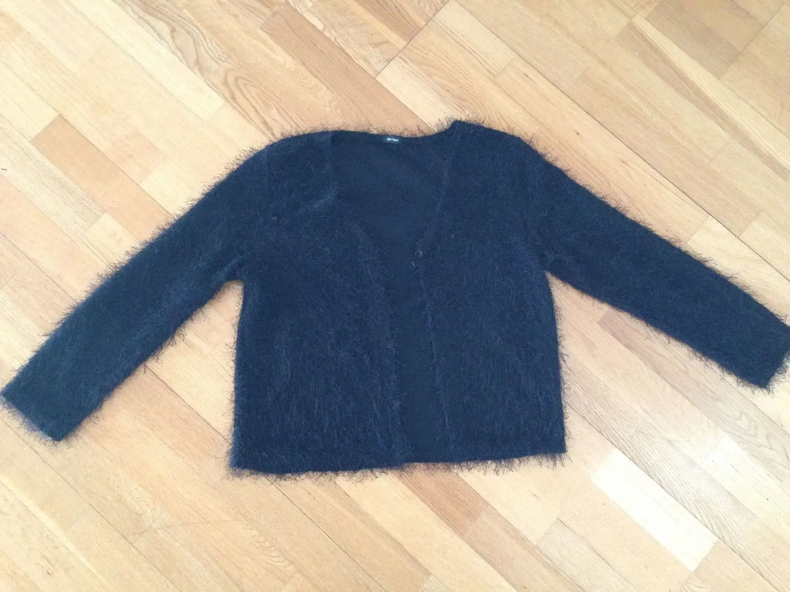 Super sød sort cardigan str: M/L