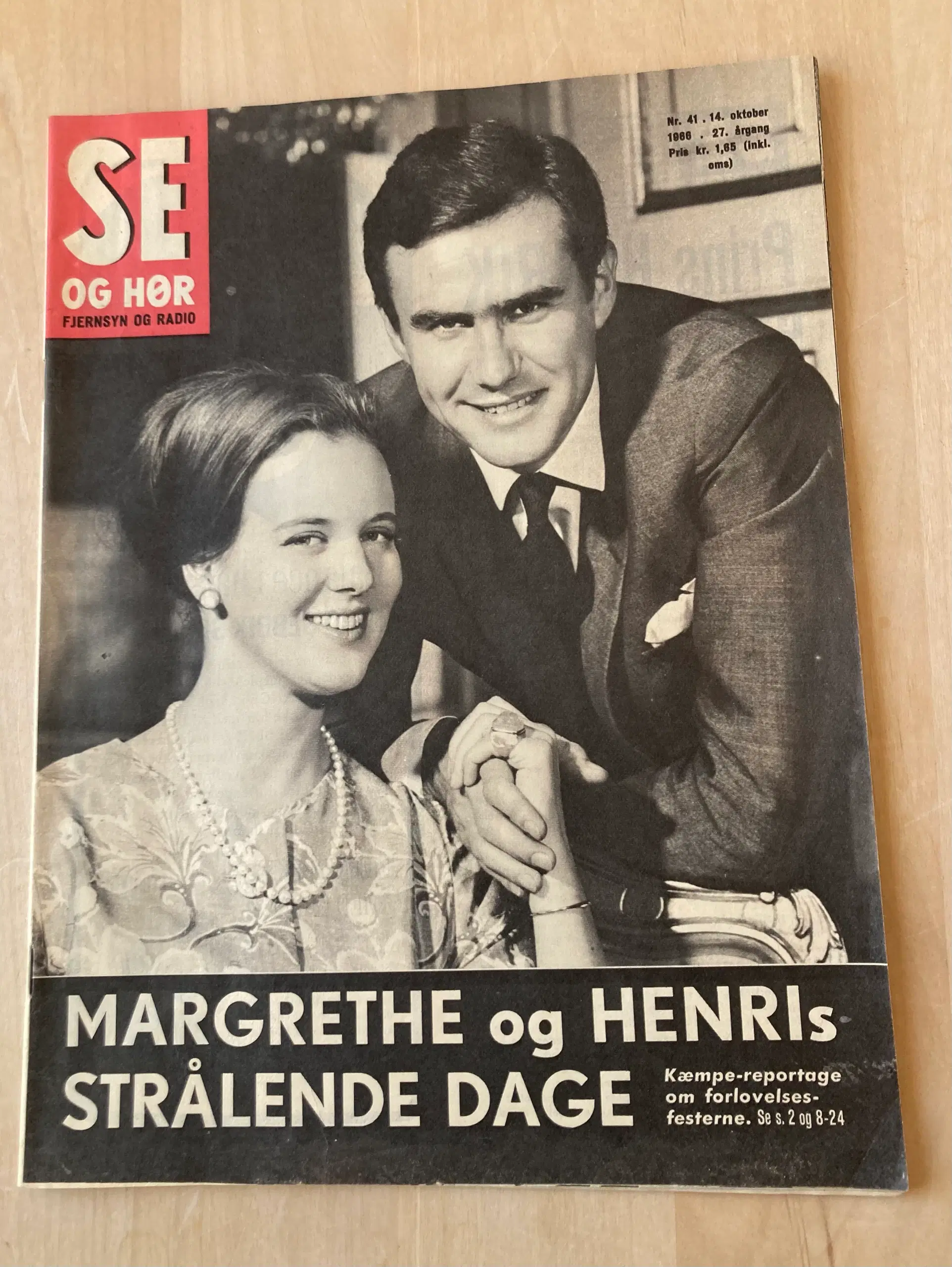 Se og Hør/1966 Dronning Margrethe og Prins Henrik