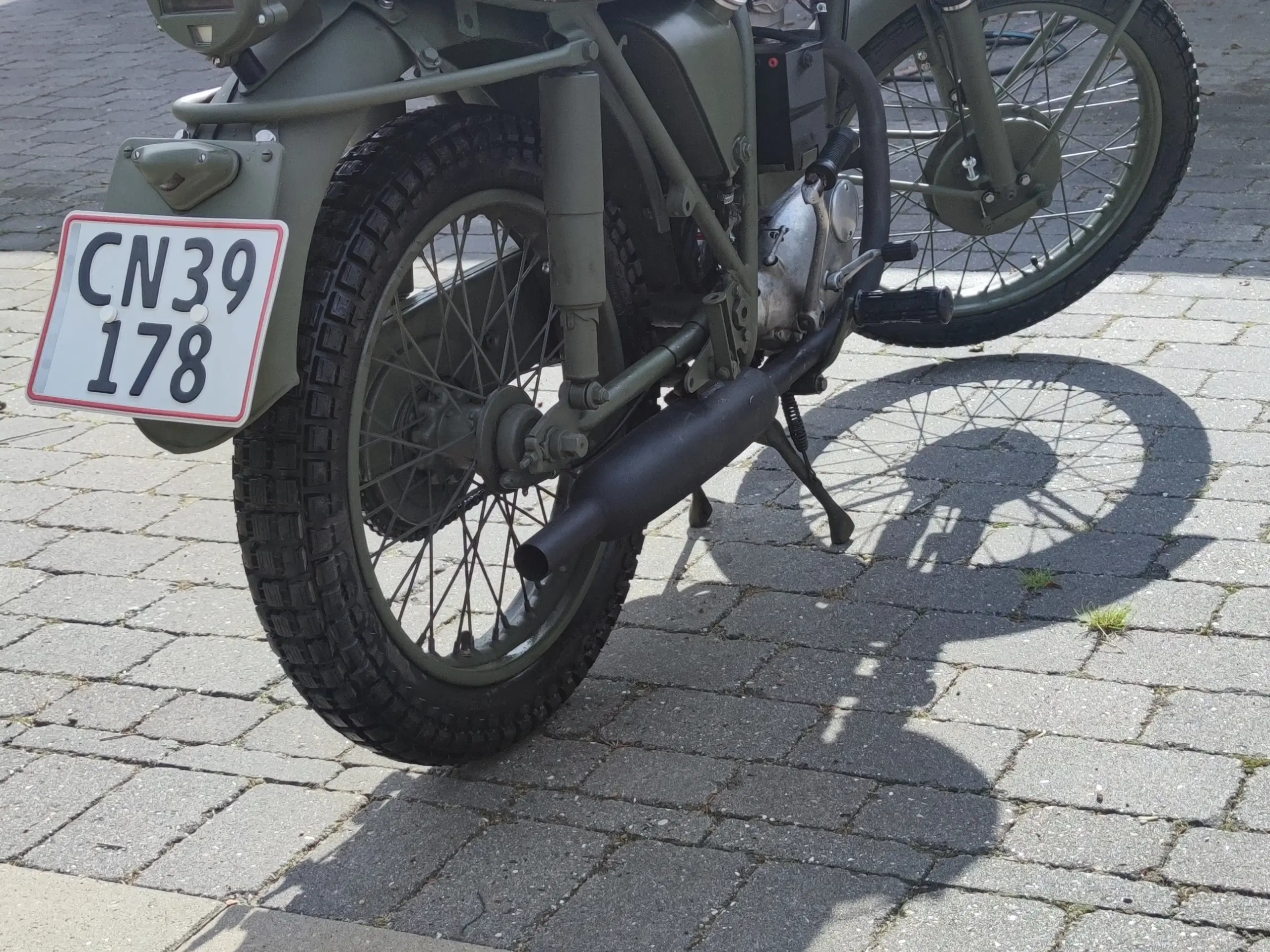 BSA B40WD Danish Army