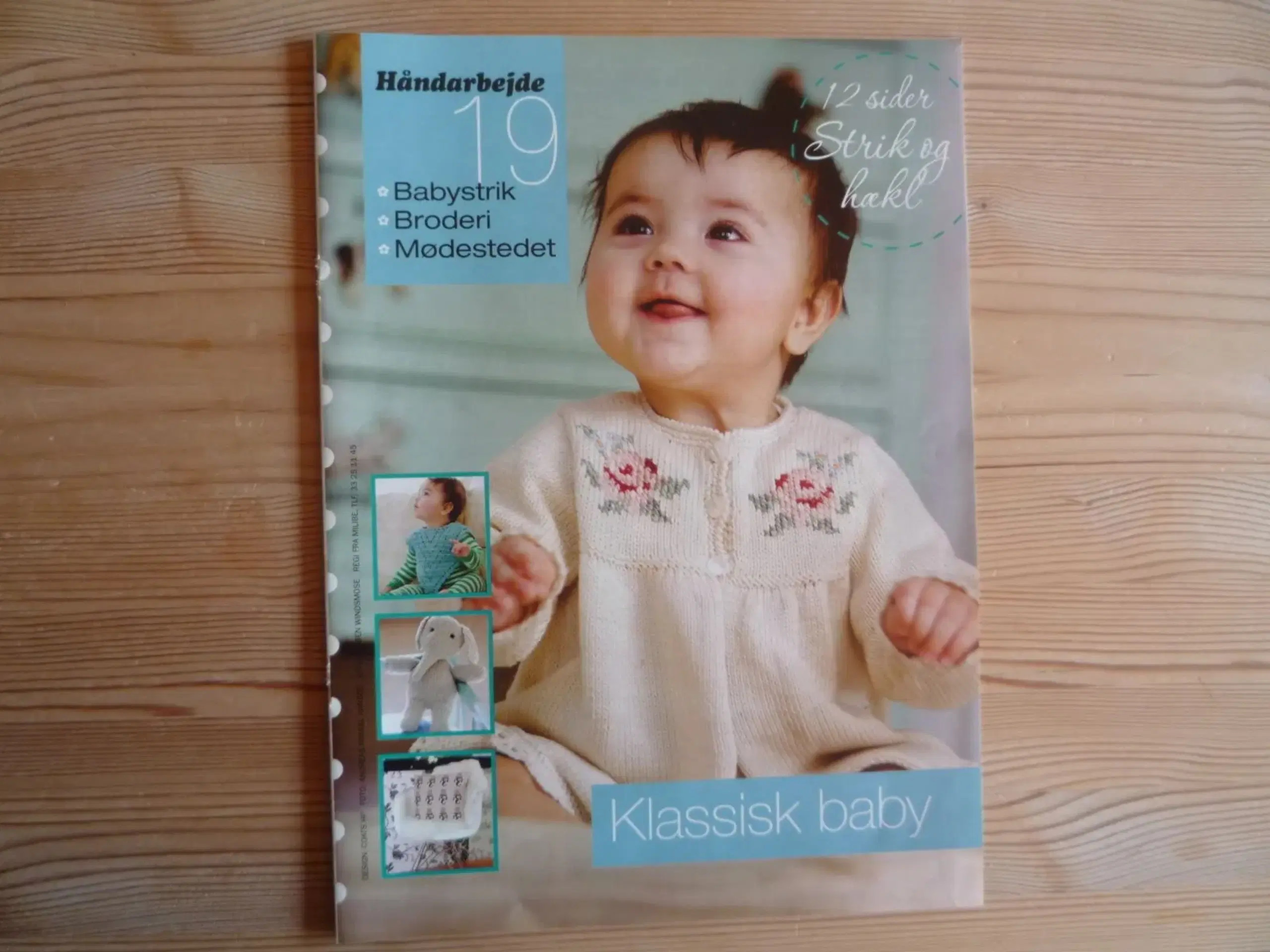 Klassisk babystrik og babyhækl