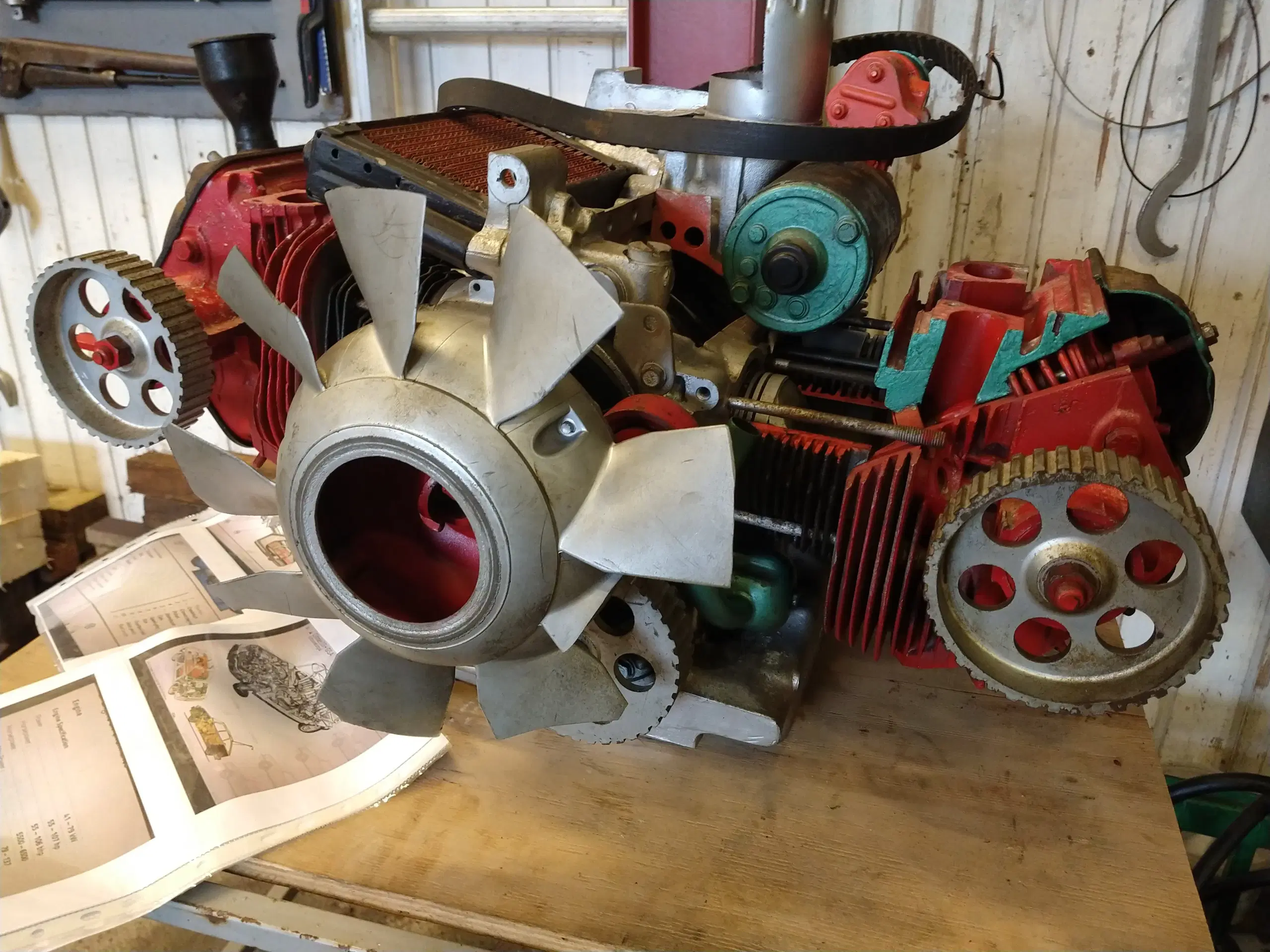 Citroen GSA "undervisnings motor