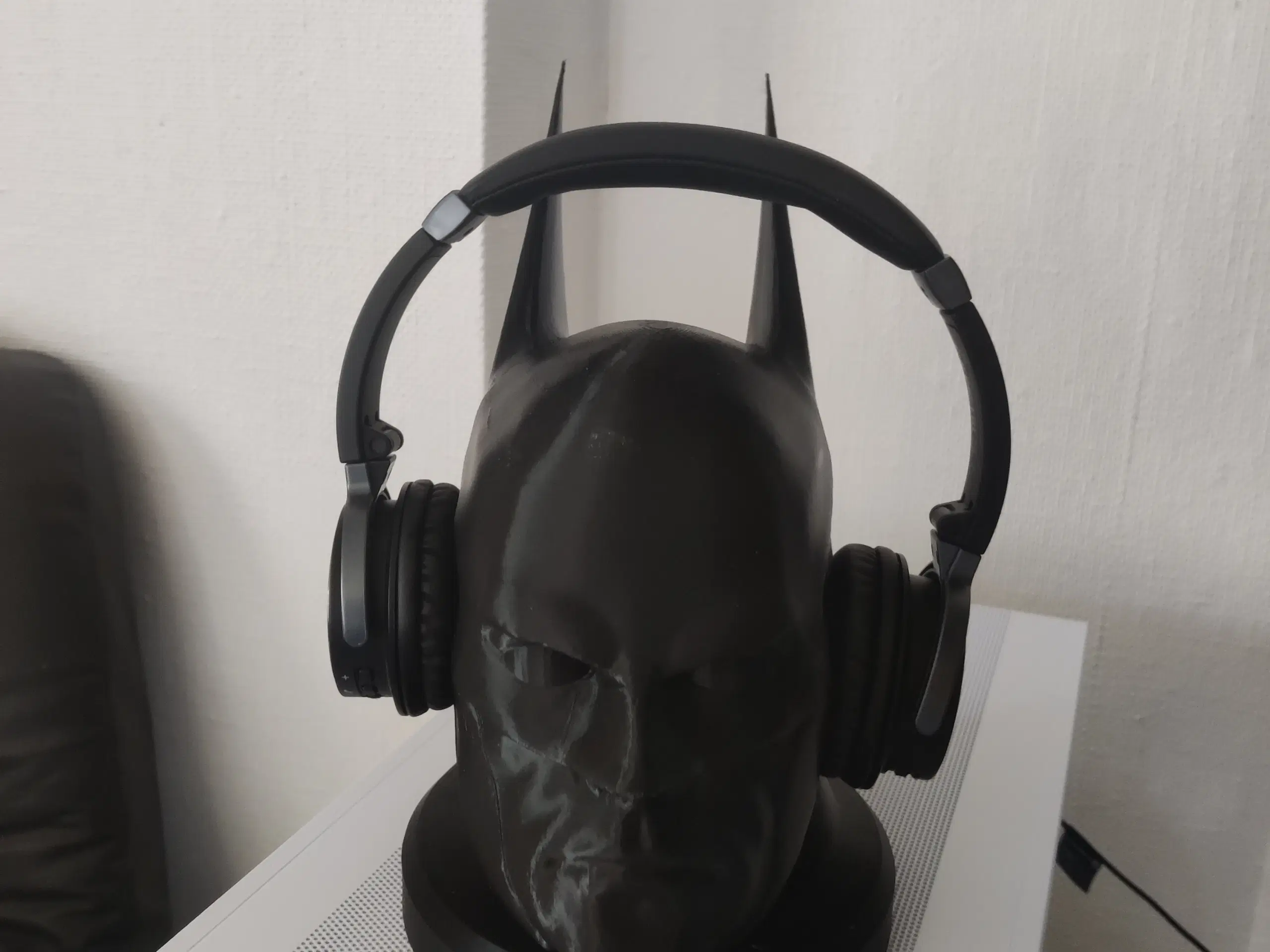 Batman headset holder