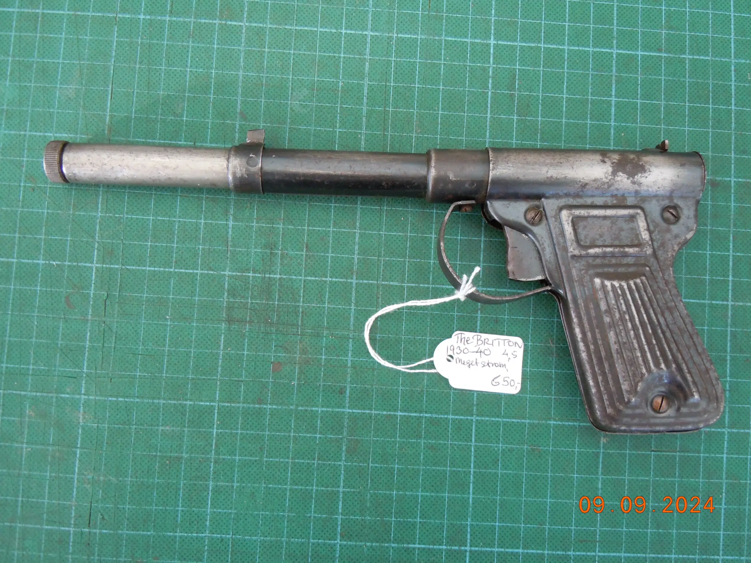 Sjælden luftpistol The Briton 1930-40