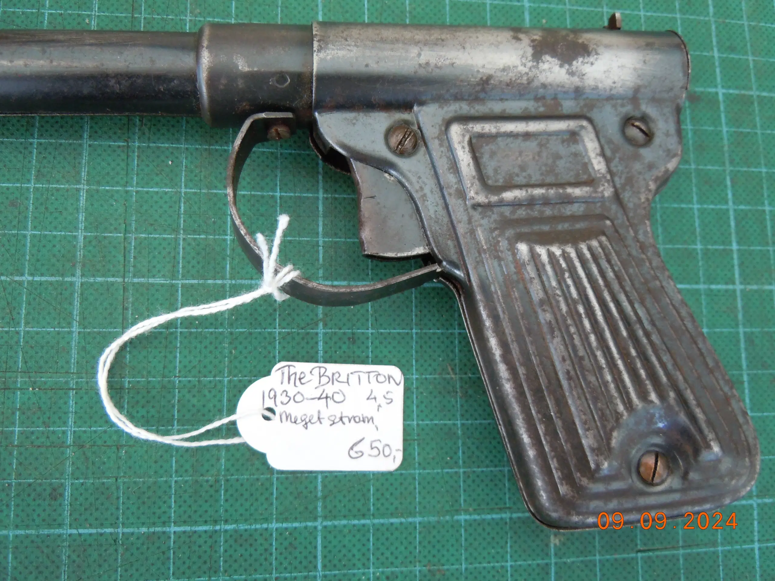 Sjælden luftpistol The Briton 1930-40