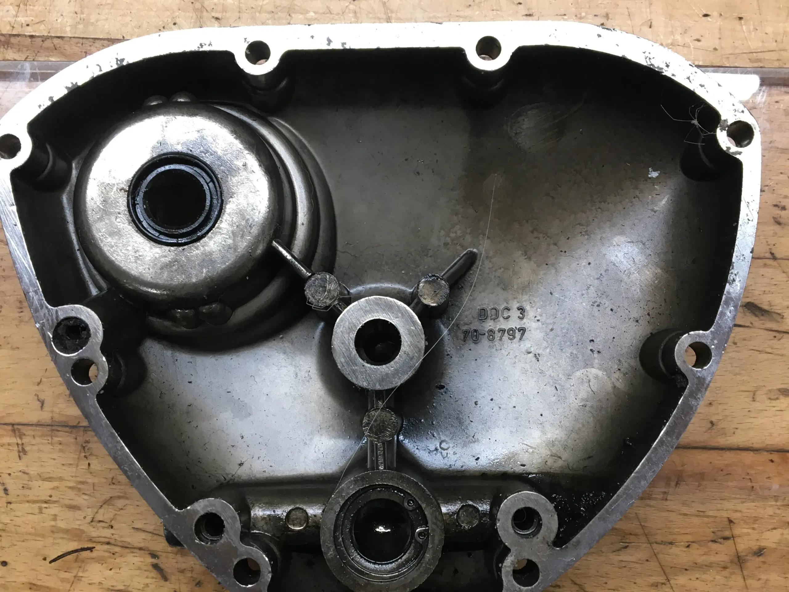 Triumph timing cover