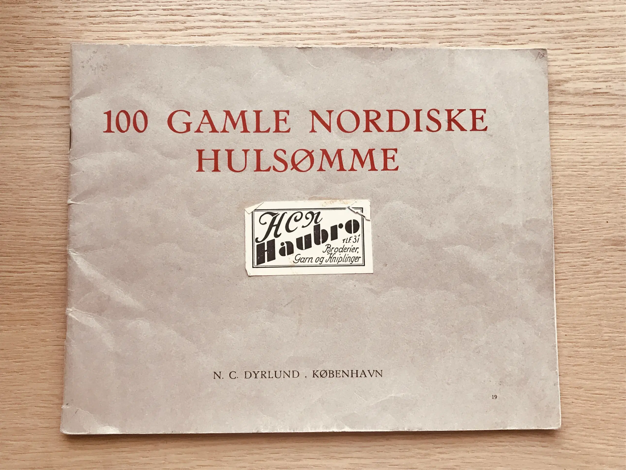 100 Gamle Nordiske Hulsømme