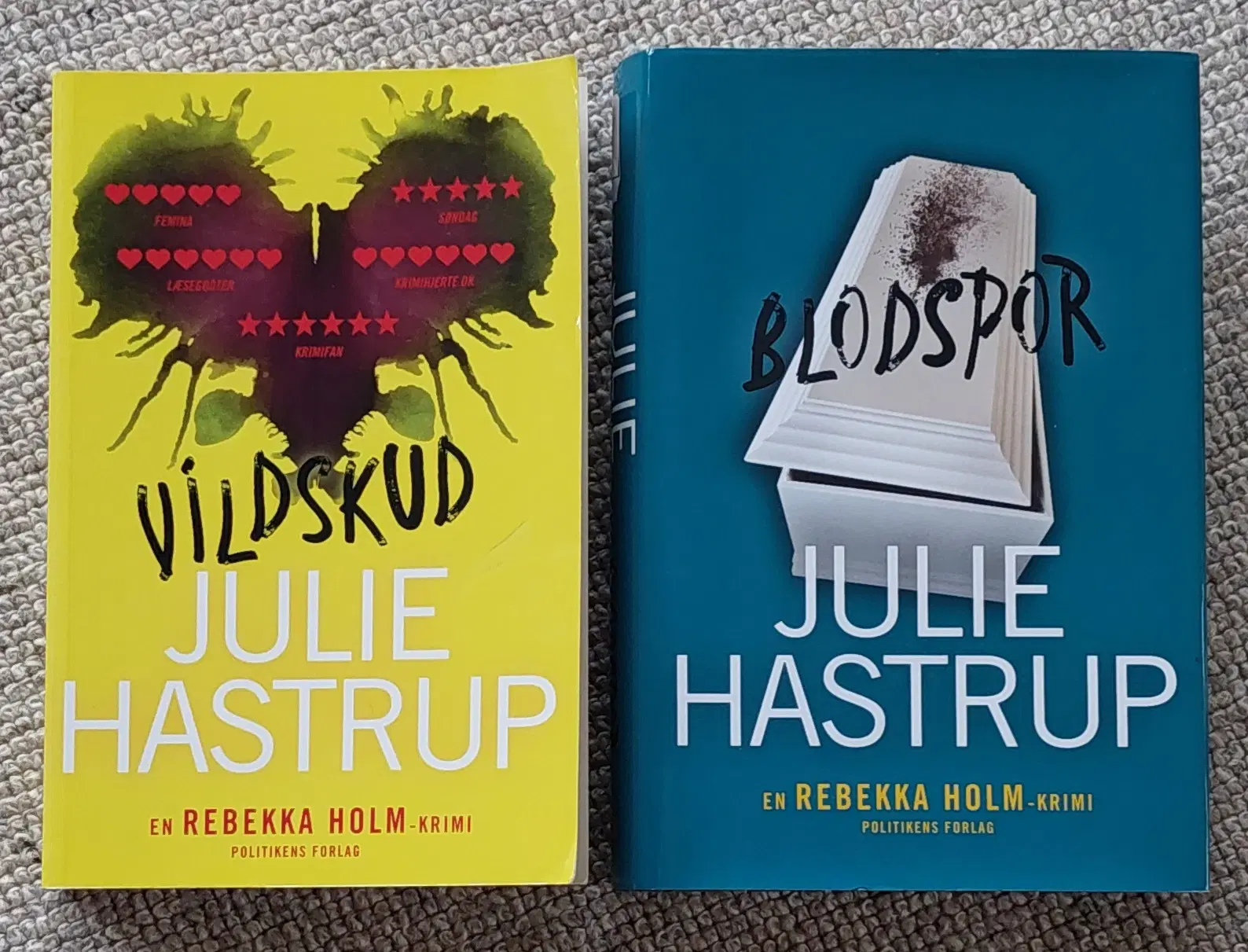 Vildskud og Blodspor af Julie Hastrup