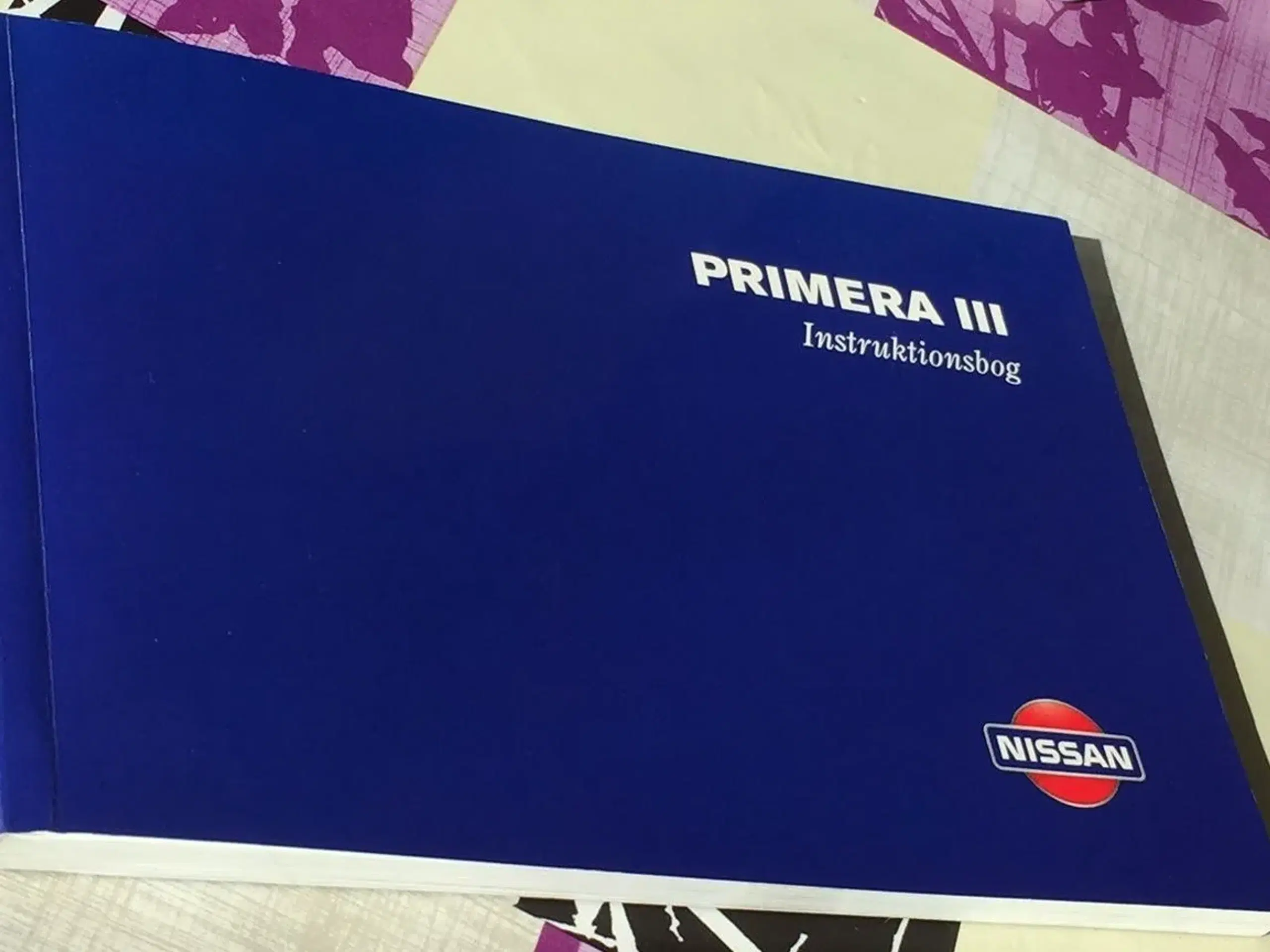 Instruktionsbog NISSAN PRIMERA III