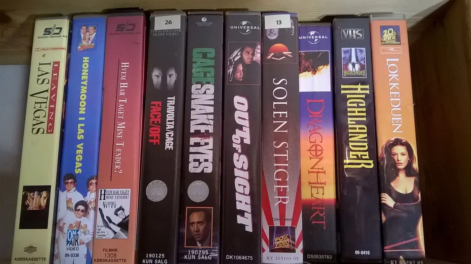 VHS film action / thriller / gys / drama