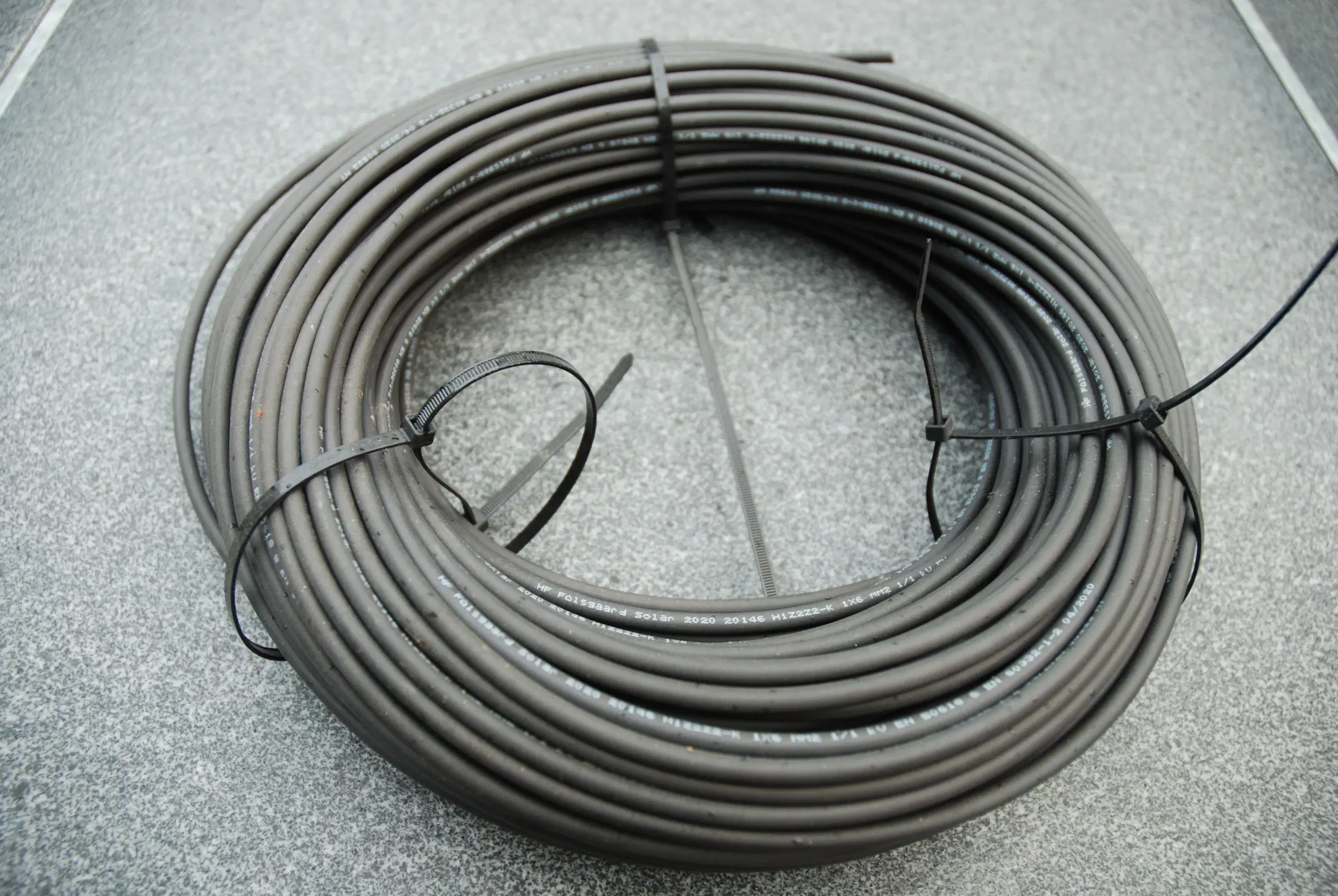 SOLCELLE kabel 6 kvadrat