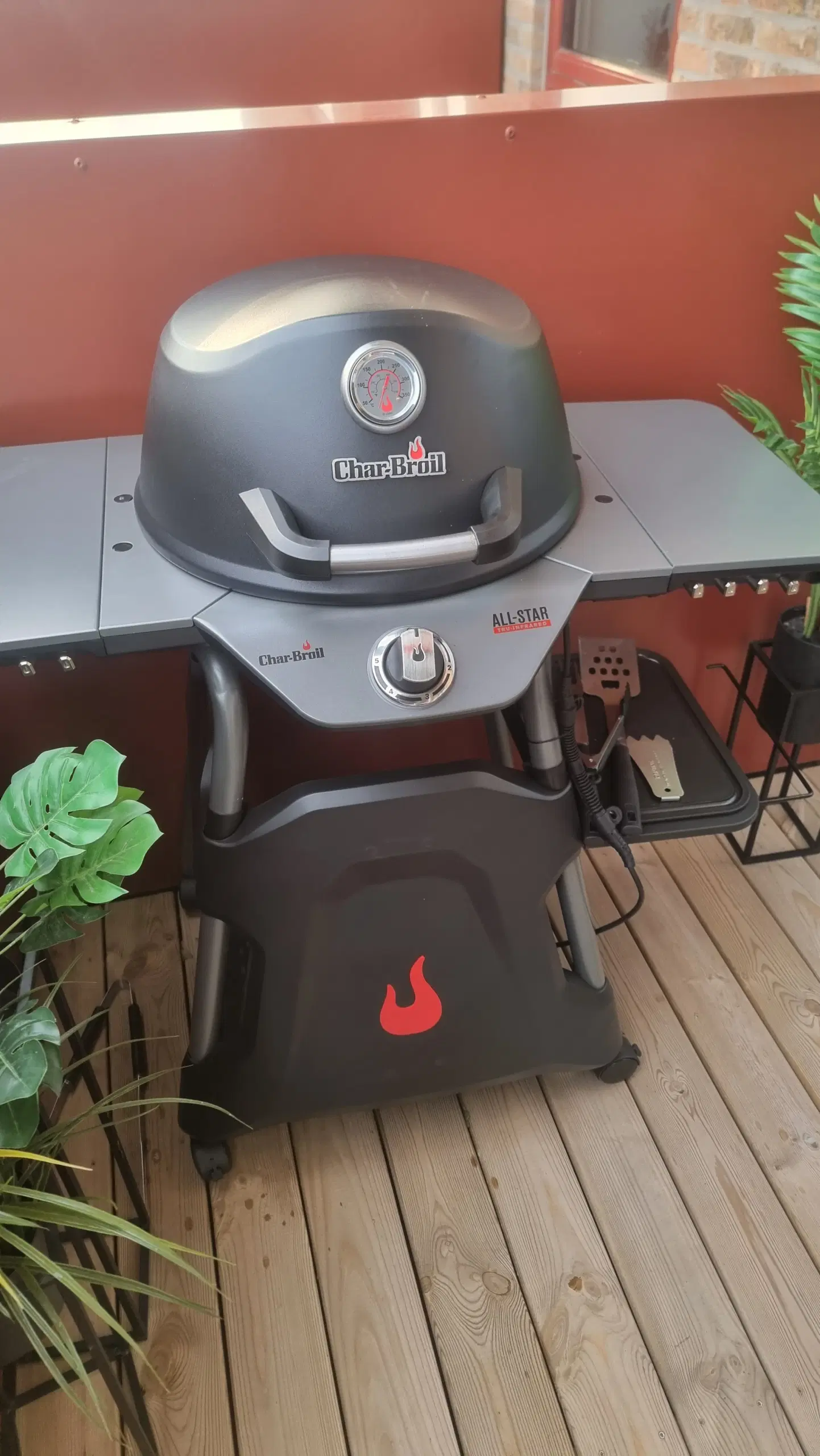 CharBroil EL-grill + tilbehør