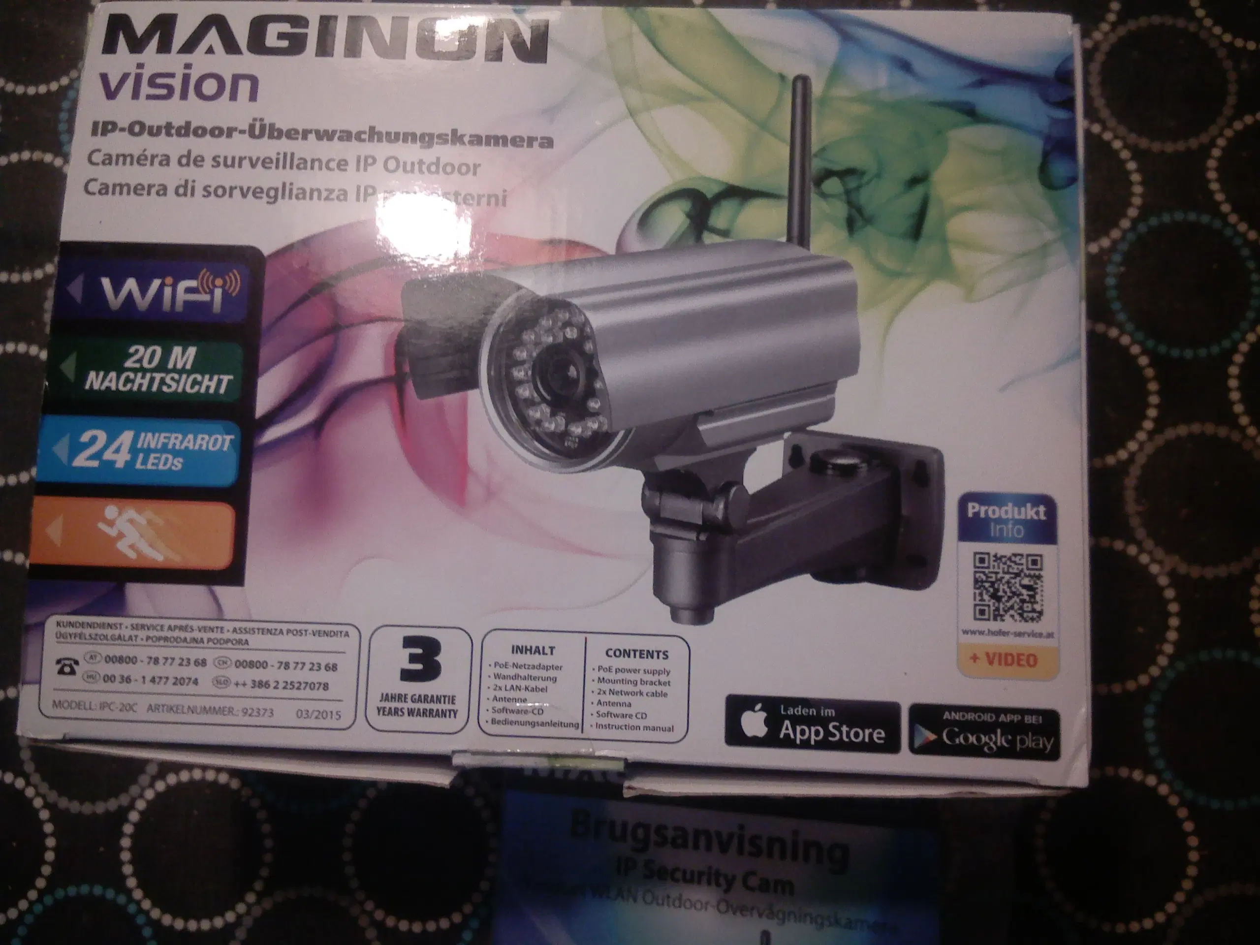 ip security cam 2 stk