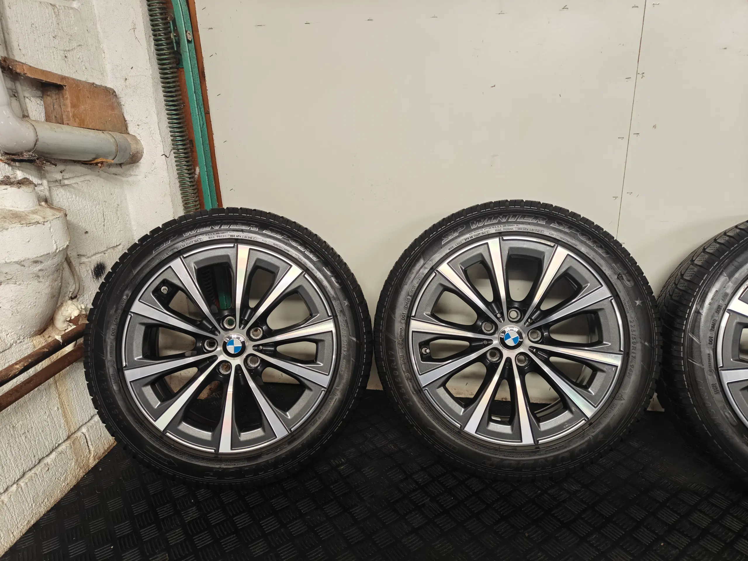 5x112 bmw fælge 17 vinterdæk 3200kr kan leveres