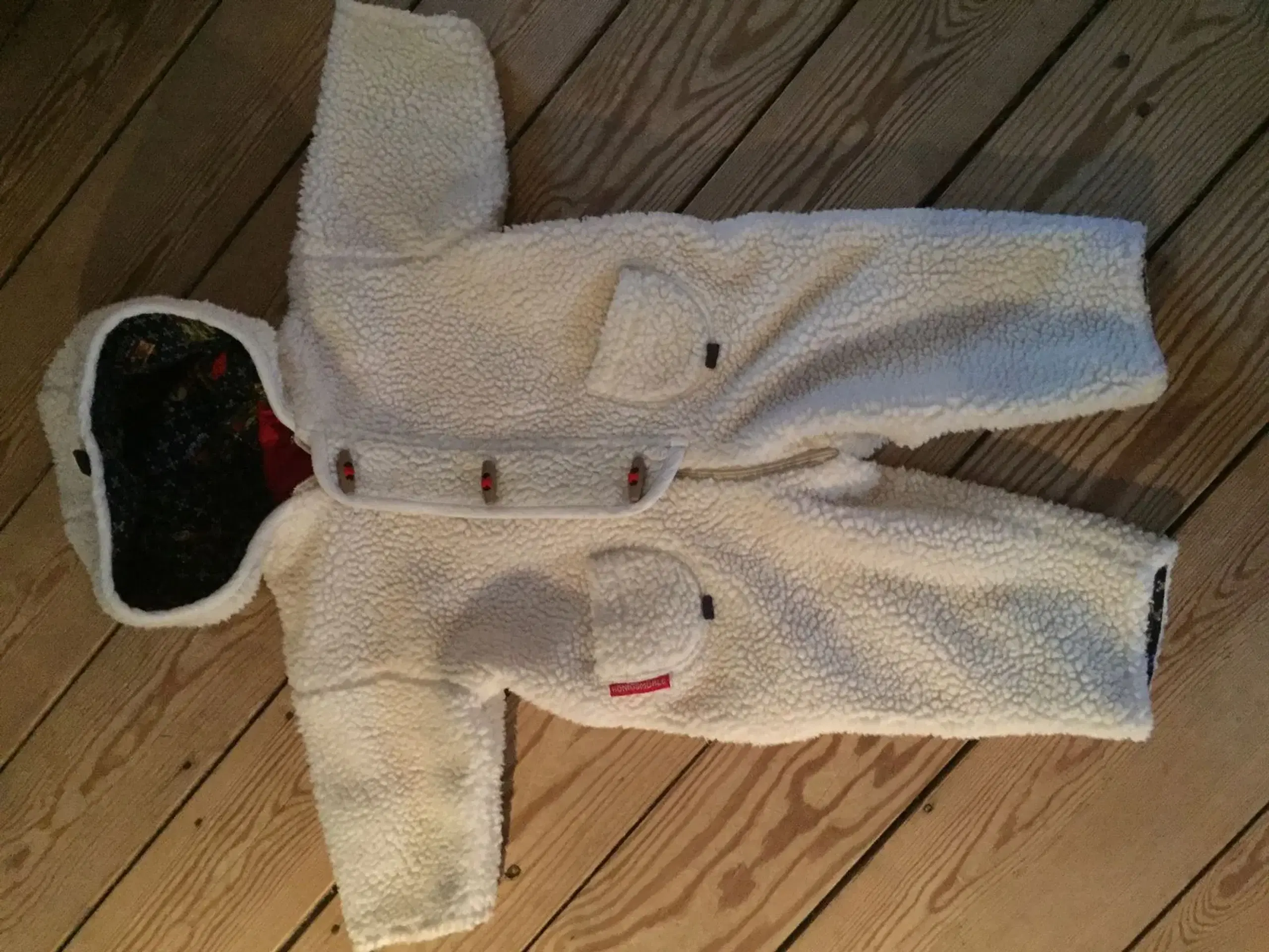 Lækker vamset teddybear dragt str 68