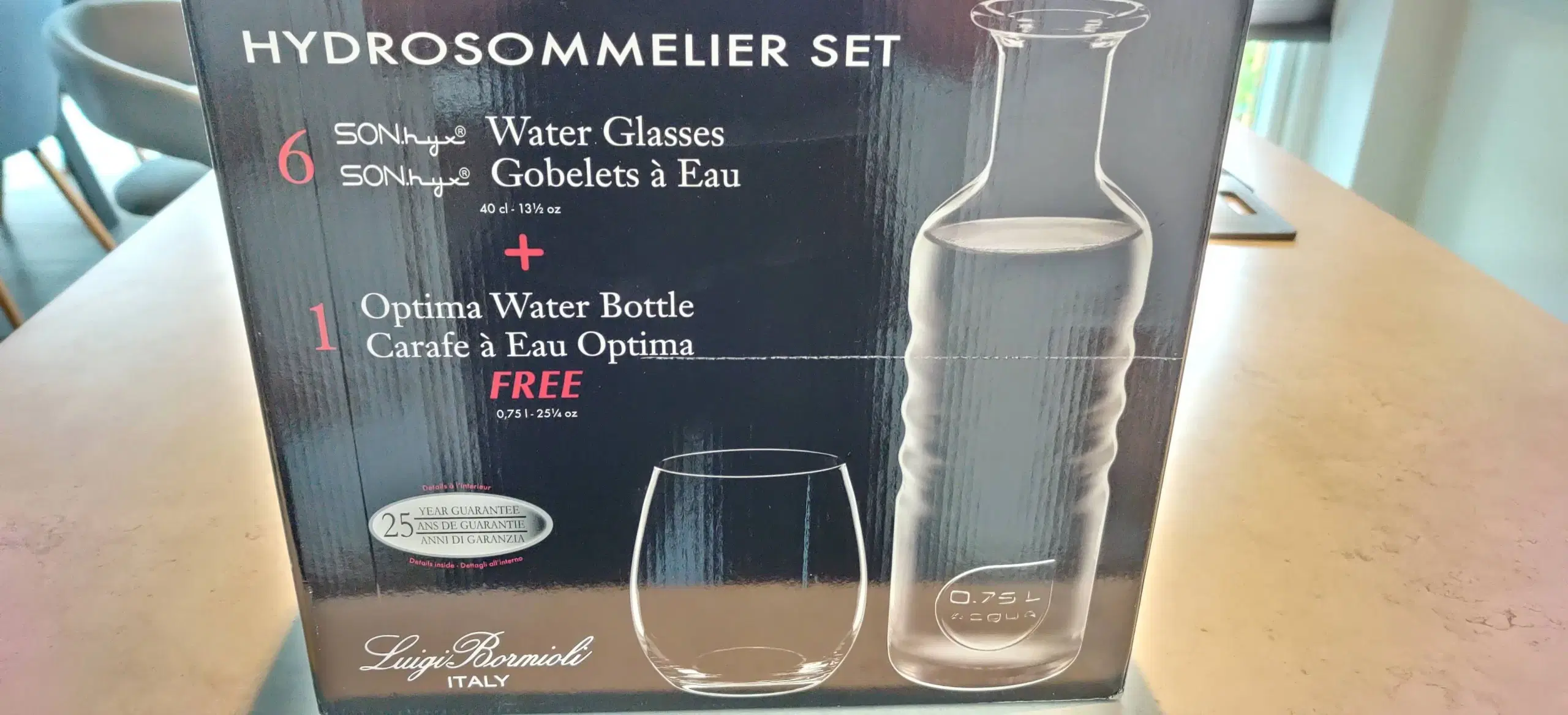 Sommelier sæt Luigi Bormioli