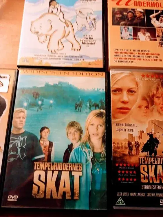 12 danske børne/ungdomsfilm påDVD