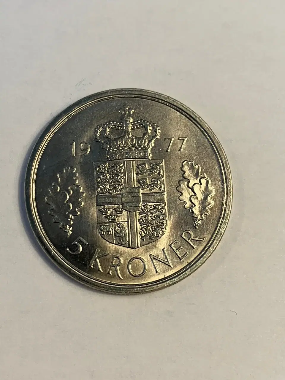 5 Kroner Danmark 1977