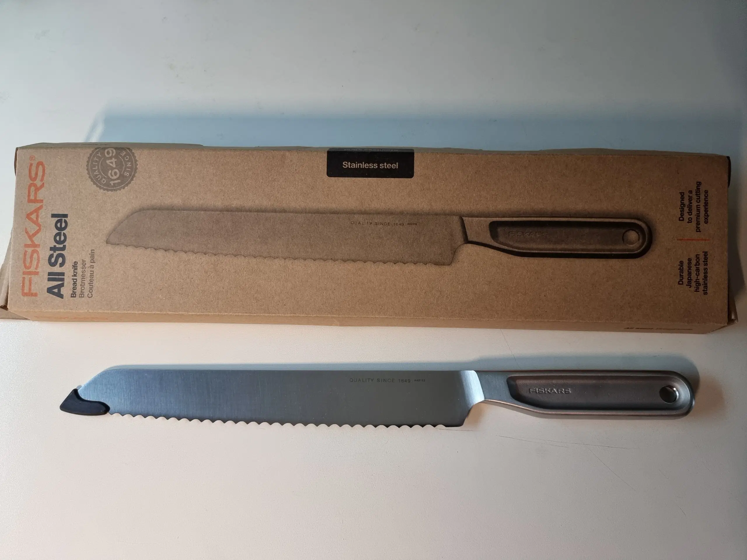 Fiskars Brødkniv stål