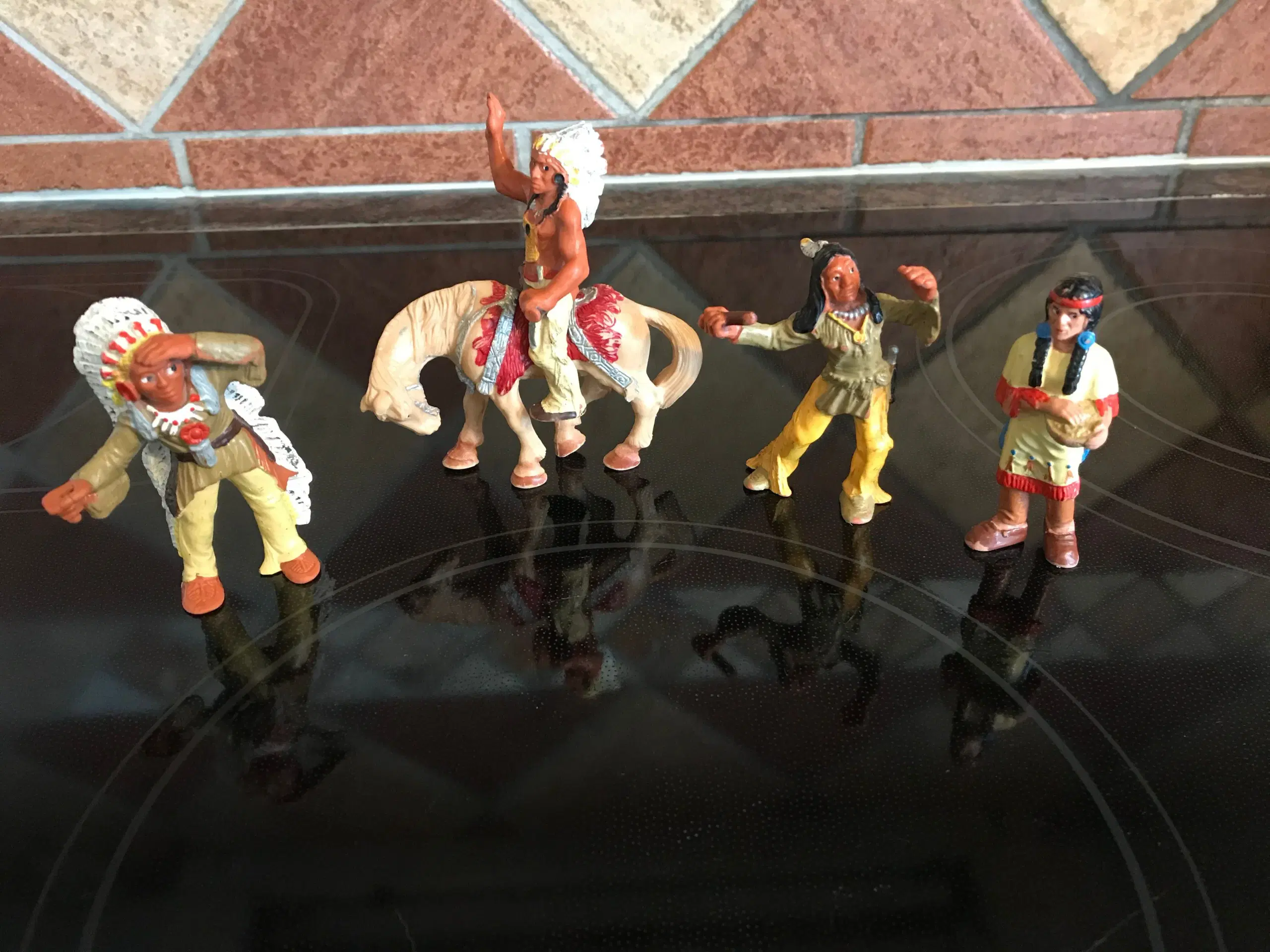 Bullyland indianer figurer