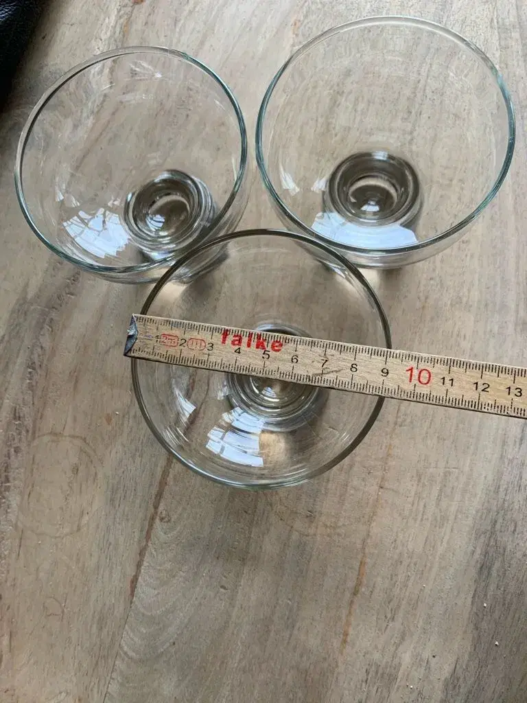 3 søde glasstager