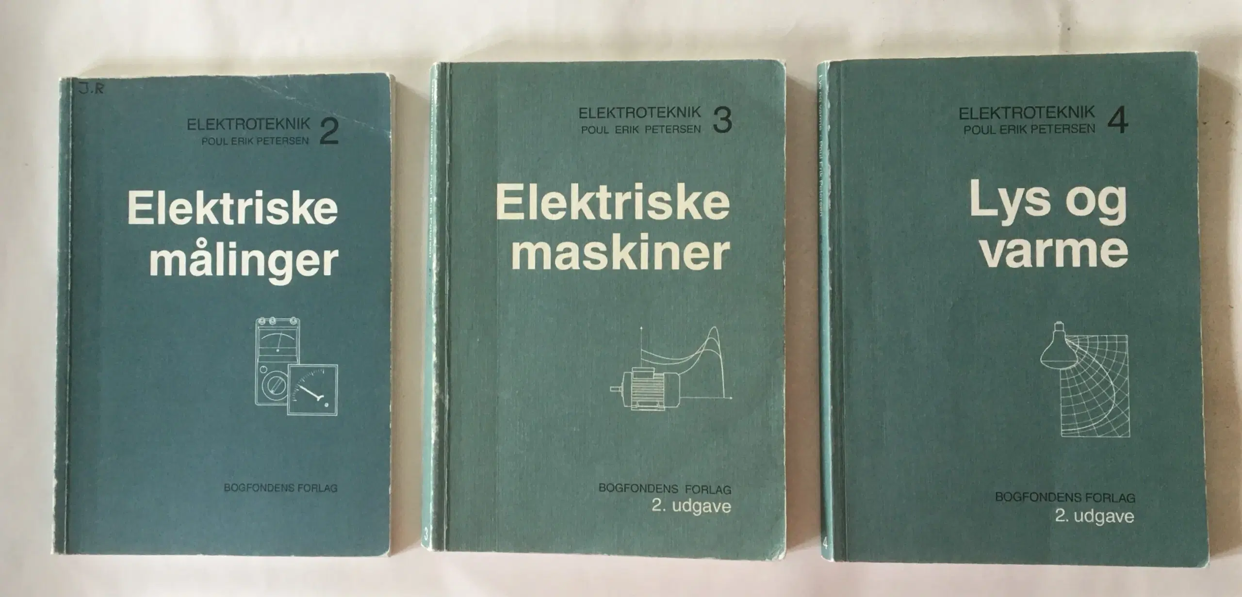 EL Fagbøger Elektroteknik 2 + 3 + 4