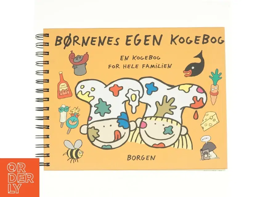 Børnenes egen kogebog : en kogebog for hele familien (Bog)