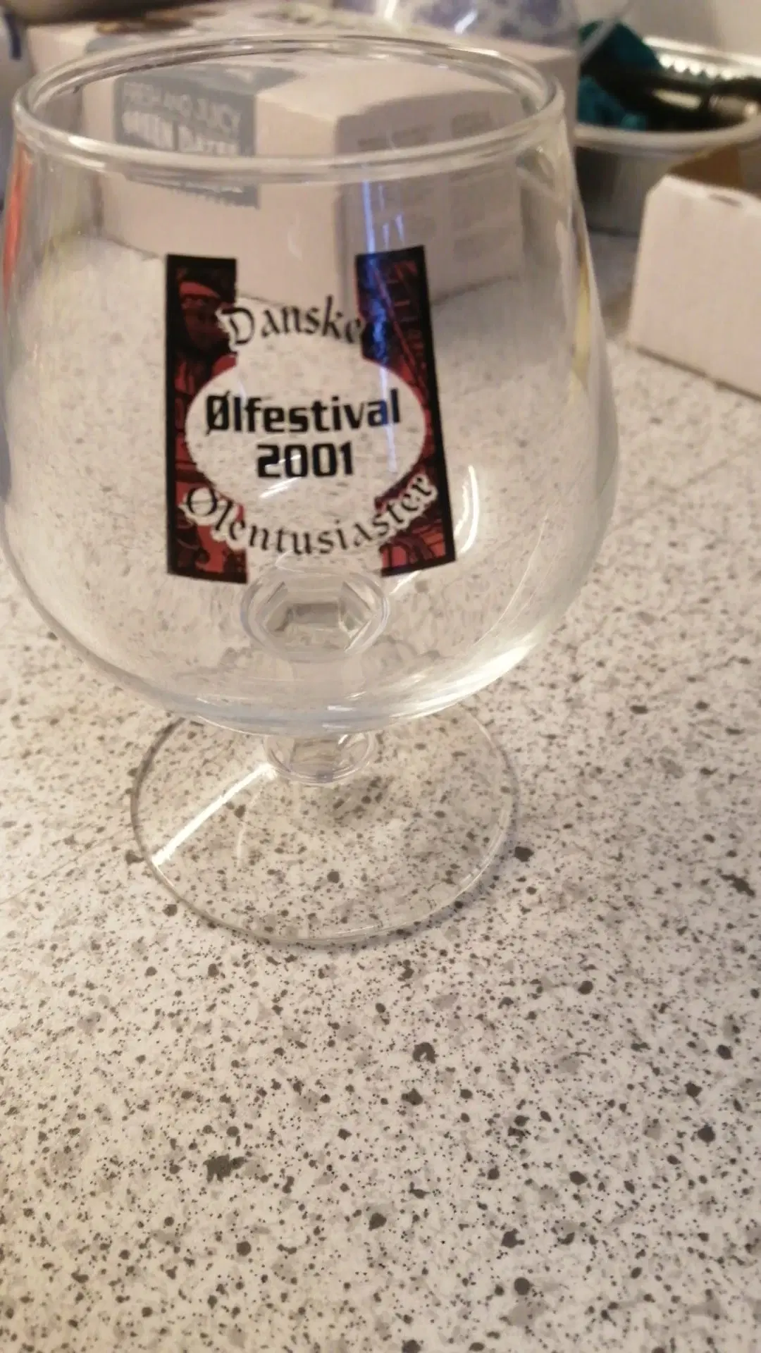 Ølglas Øl festival smageglas fra 2003 købes Evt