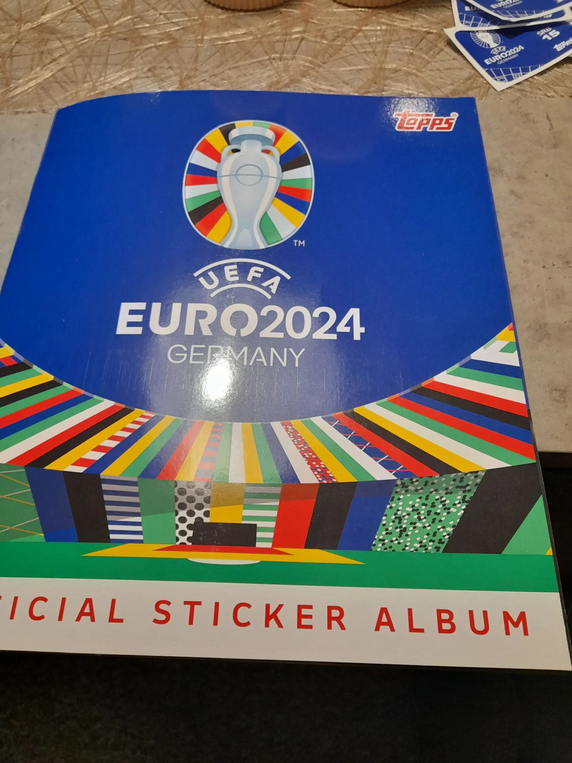 Topps UEFA Euro 2024 fodbold klistermærker