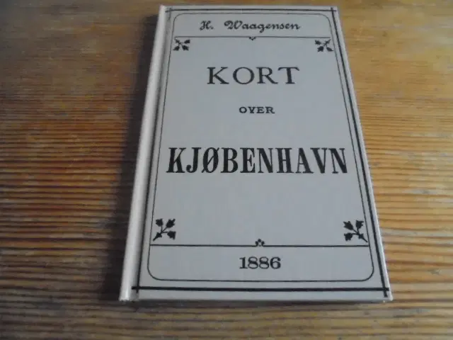 Kort over Kjøbenhavn 1886