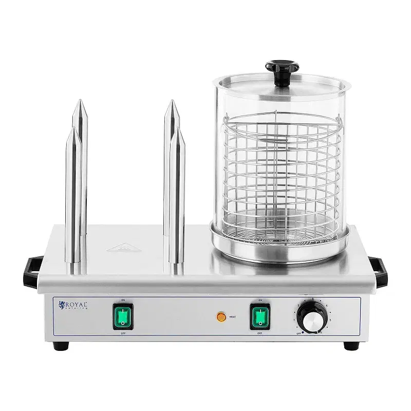 Fransk hotdog-maskine – 650 W – 4 varmespyd