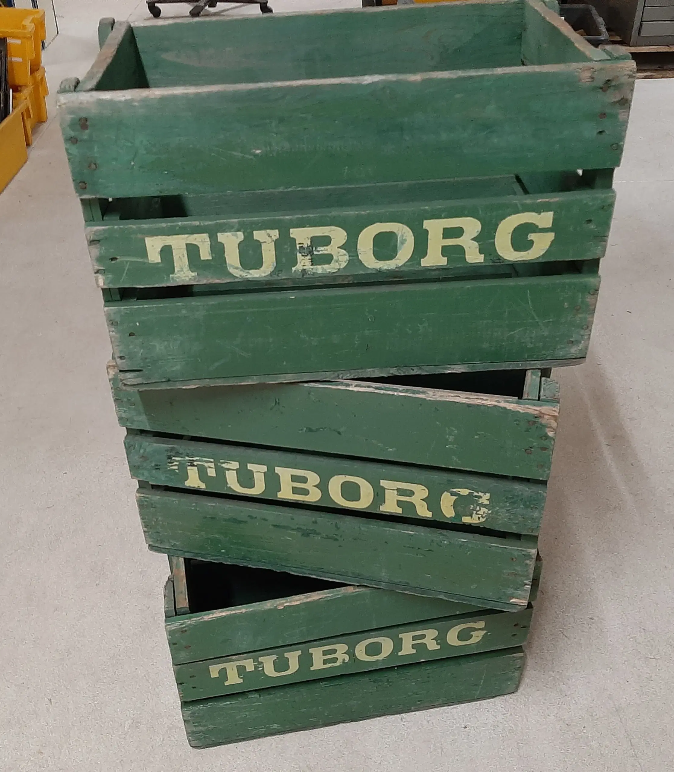 Tuborg ølkasser sælges