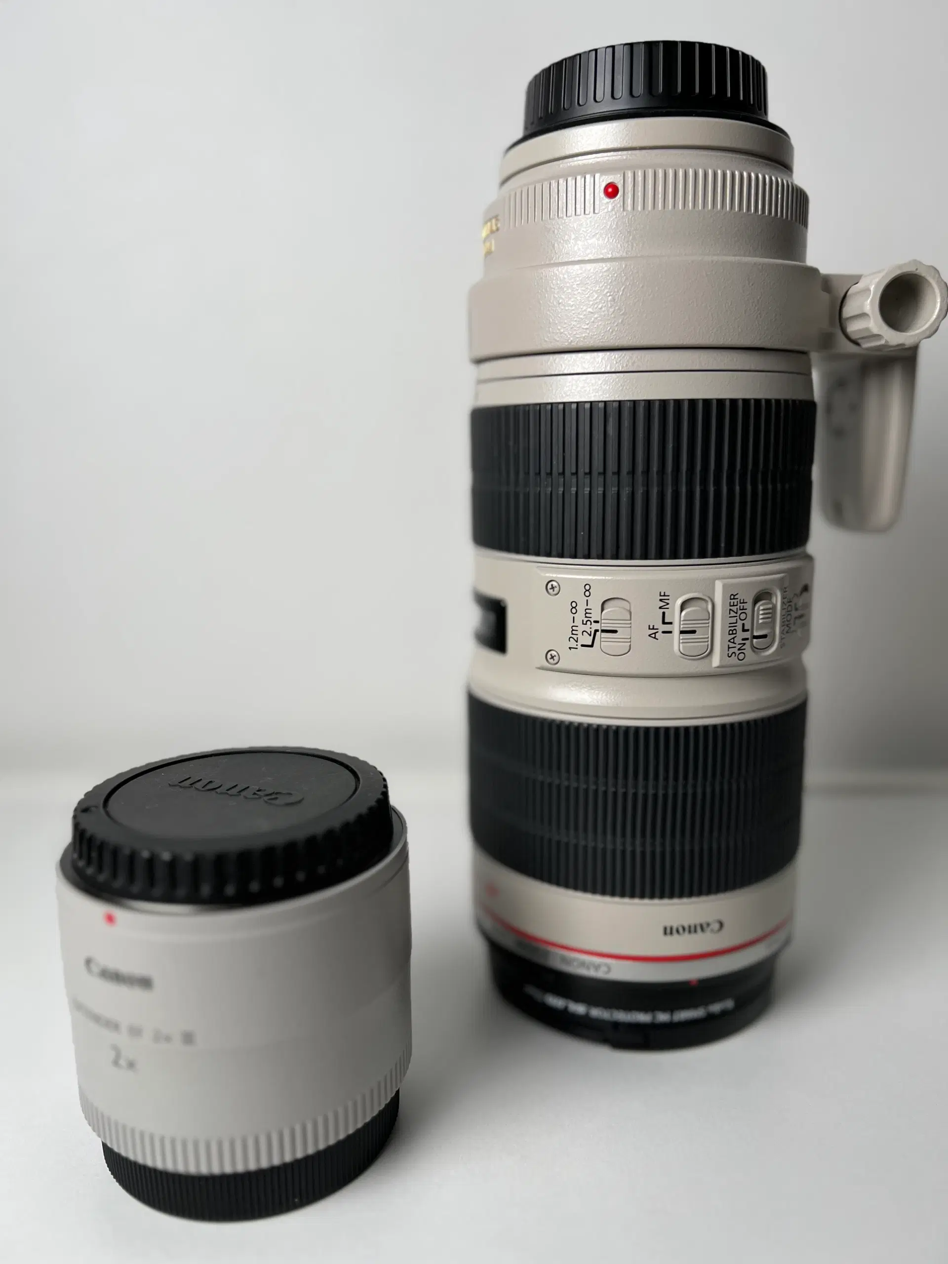 Canon EF 70-200mm f/28L IS II USM og Extender