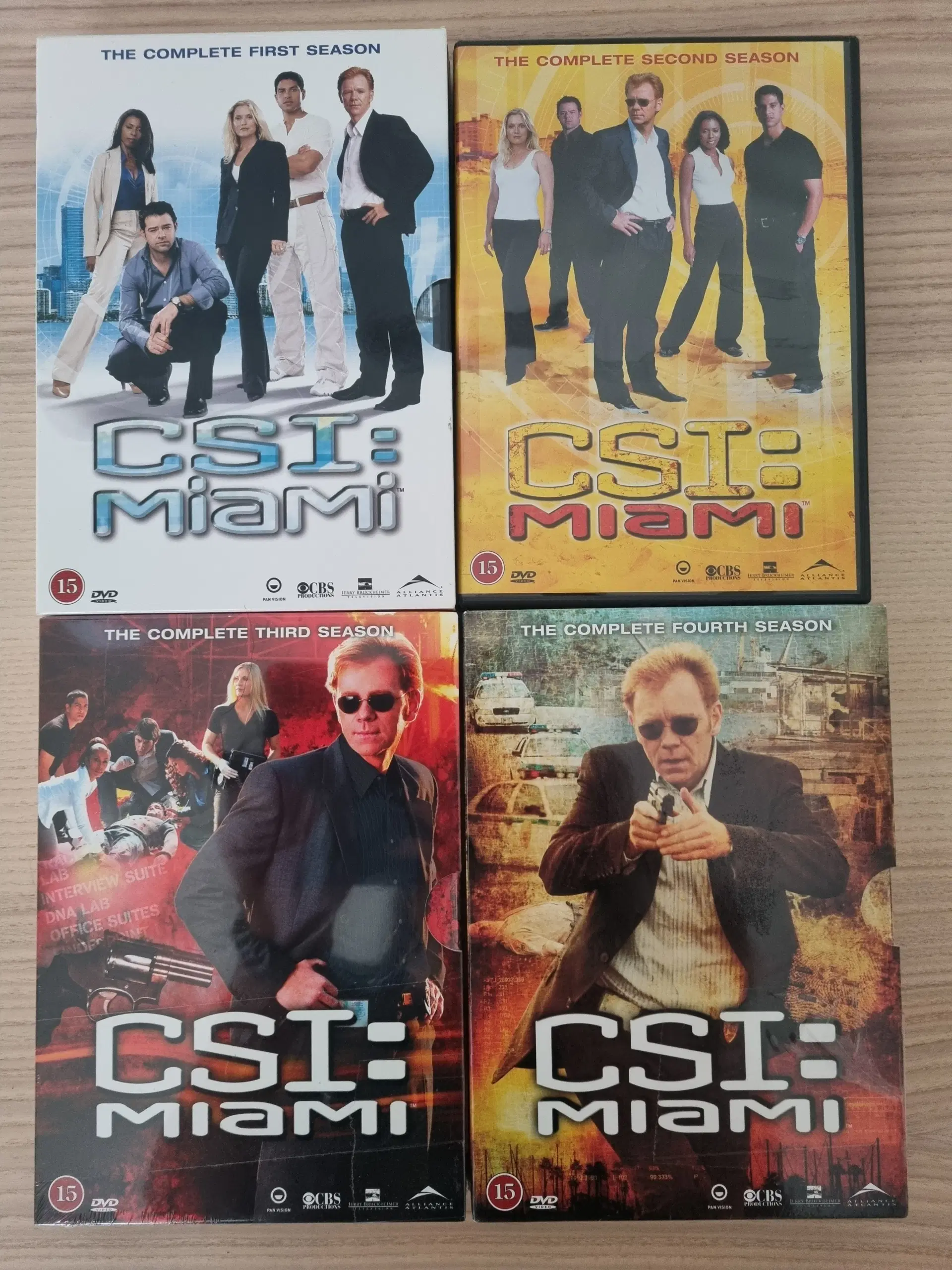 CSI: Miami sæson 1-4