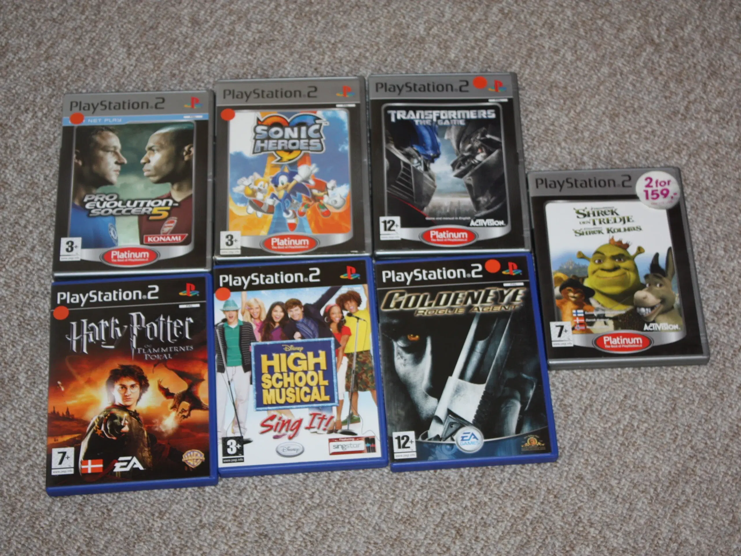 PS2 Harry Potter og Flammernes Pokal