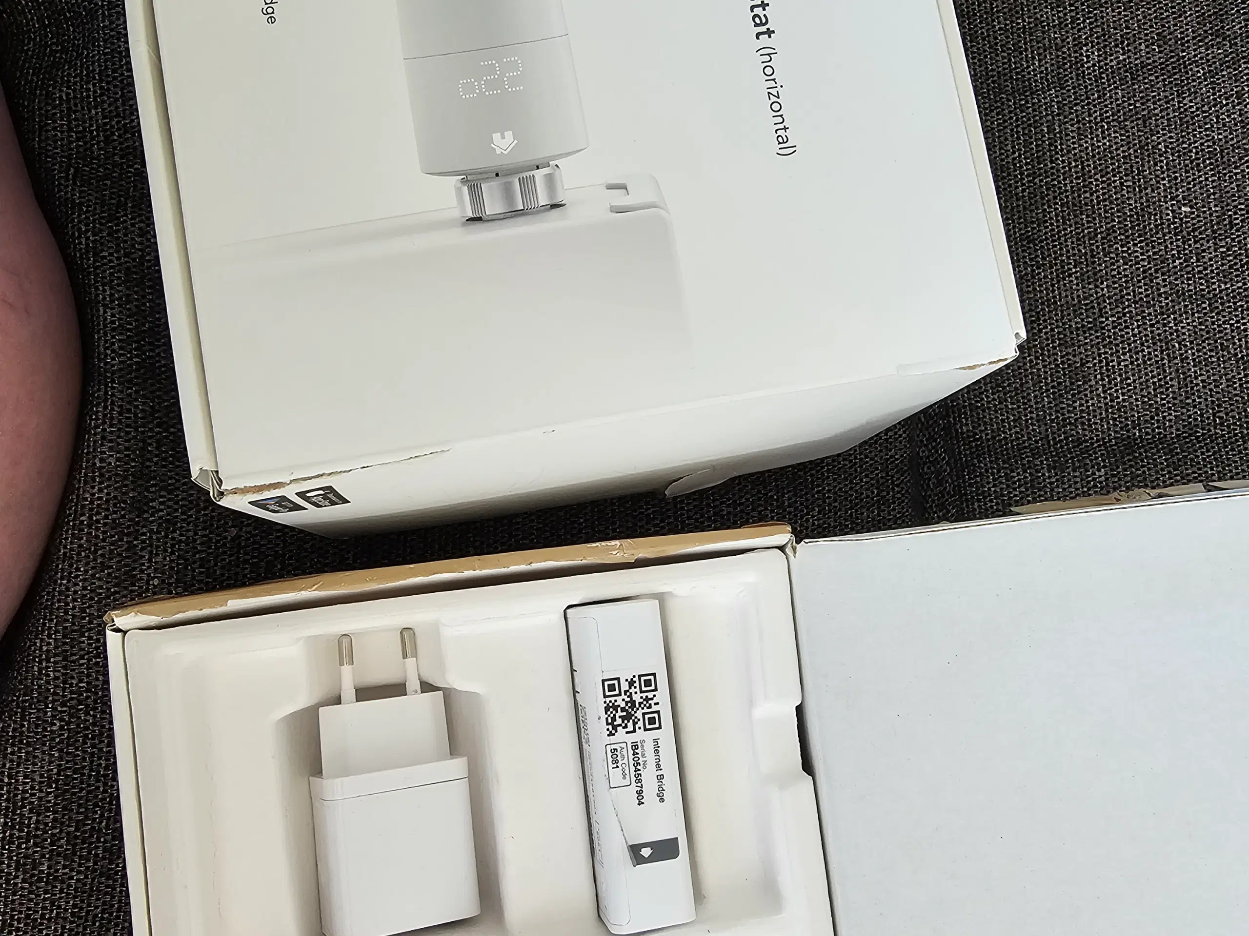 TADO - wifi thernostater + bridge