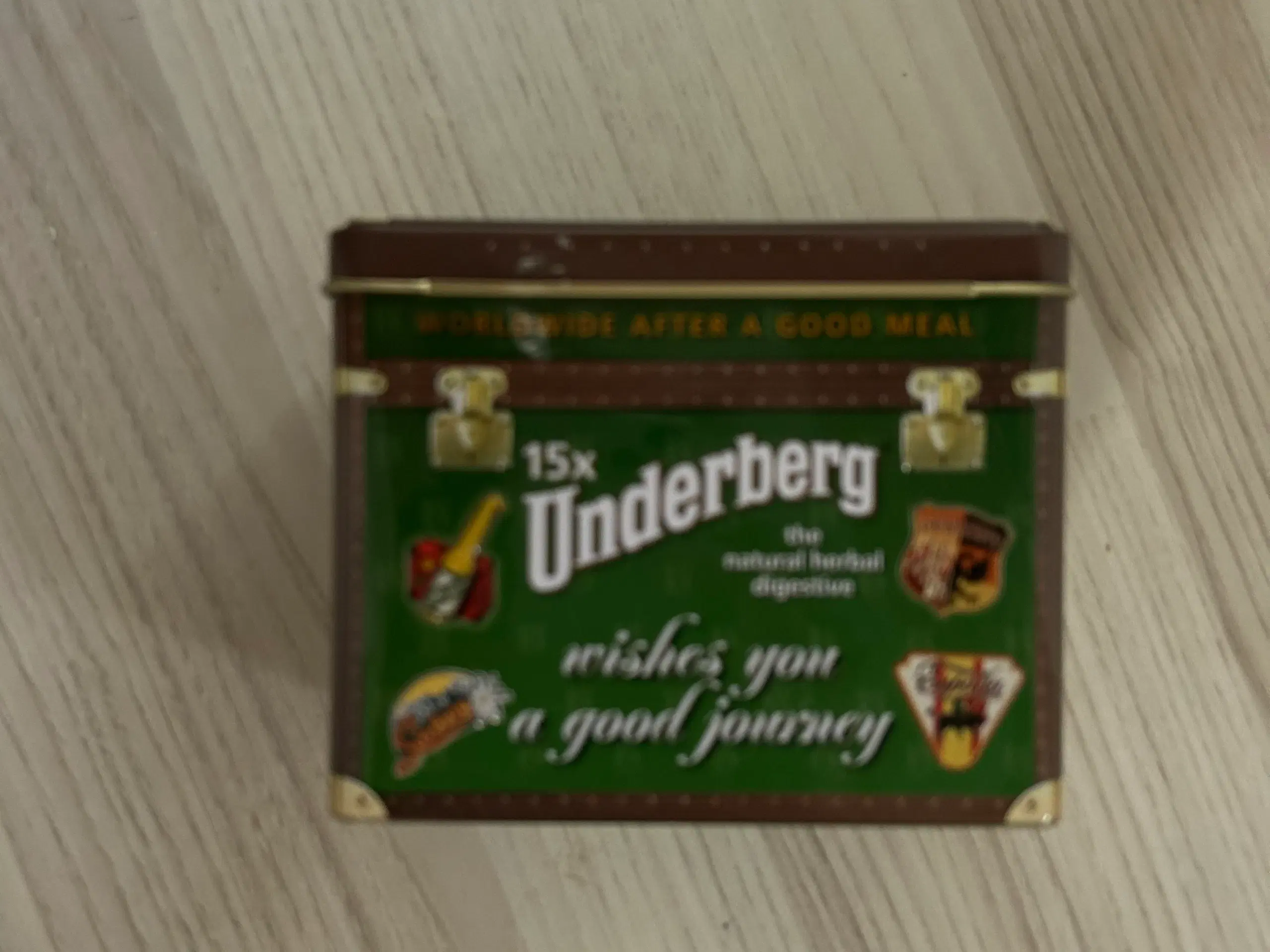 Underberg tomme dåser fra 1991 - 2018