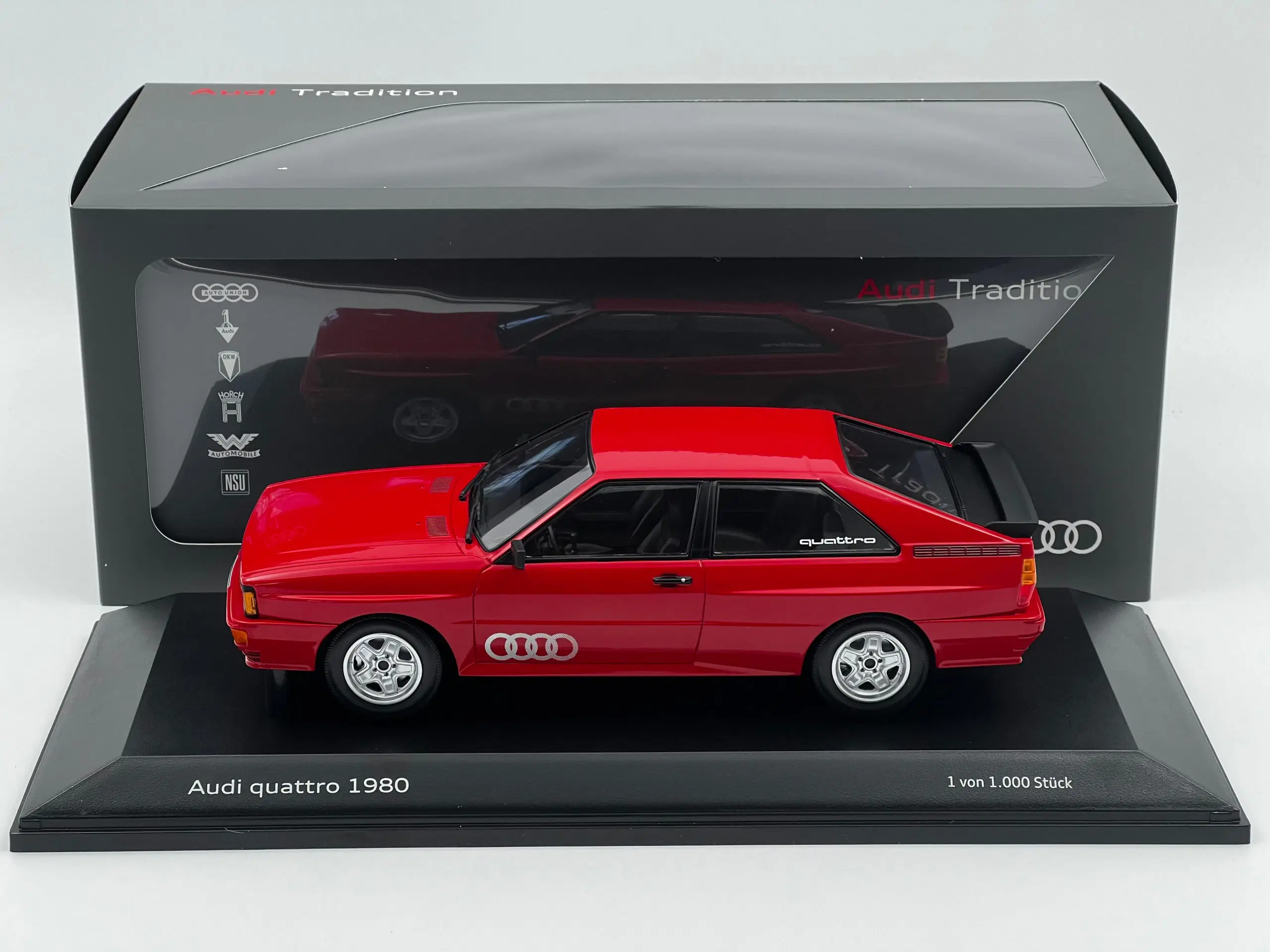 1980 Audi Coupé Quattro - Minichamps - 1:18