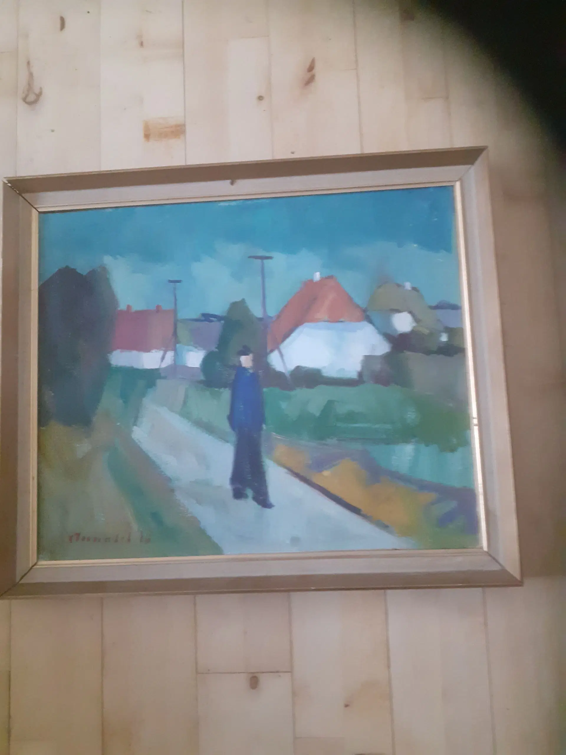 Arnold William Pedersen olie på lærred  60x50