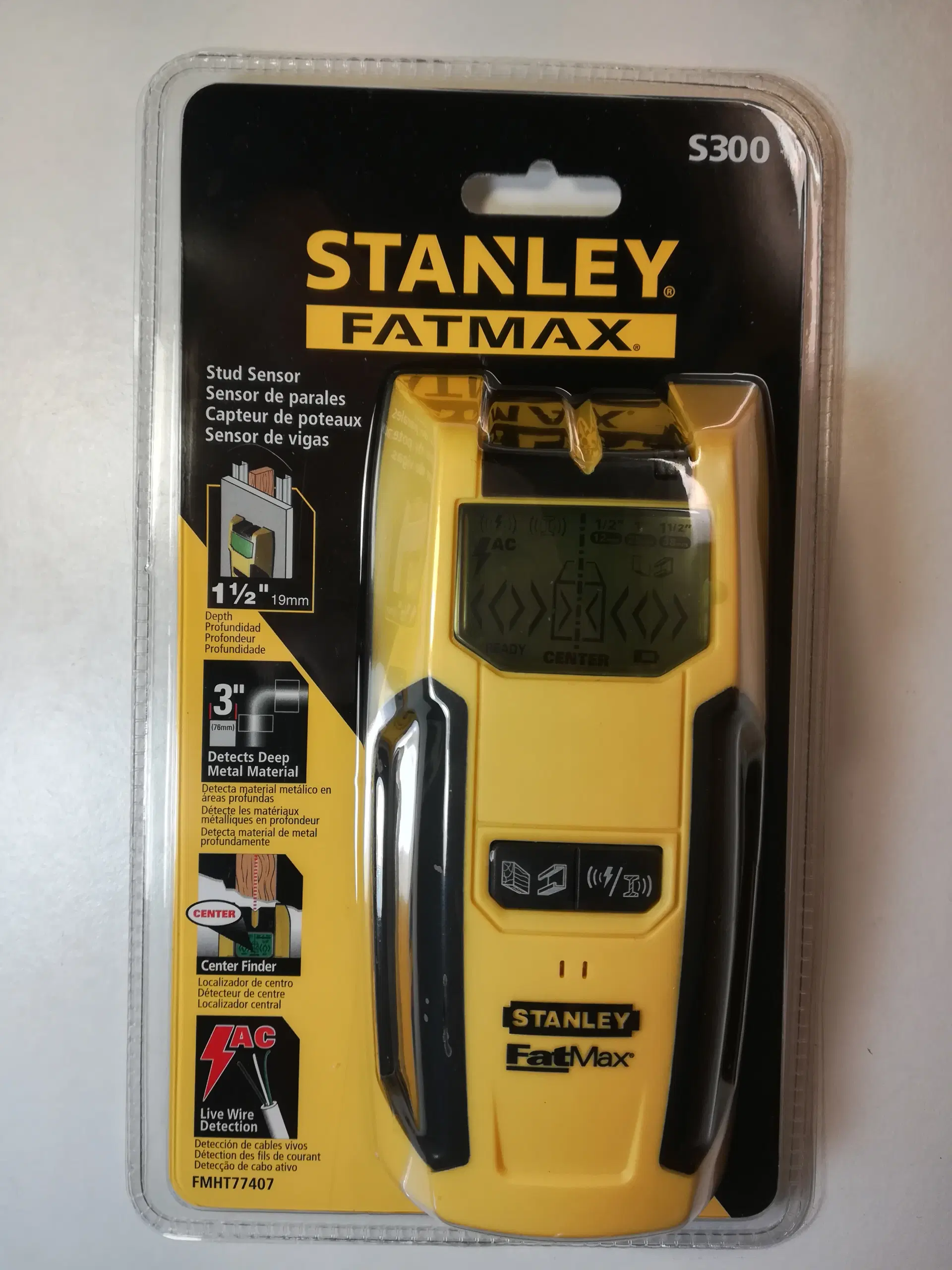 Stanley Fatmax S300 vægscanner til stolpevægge