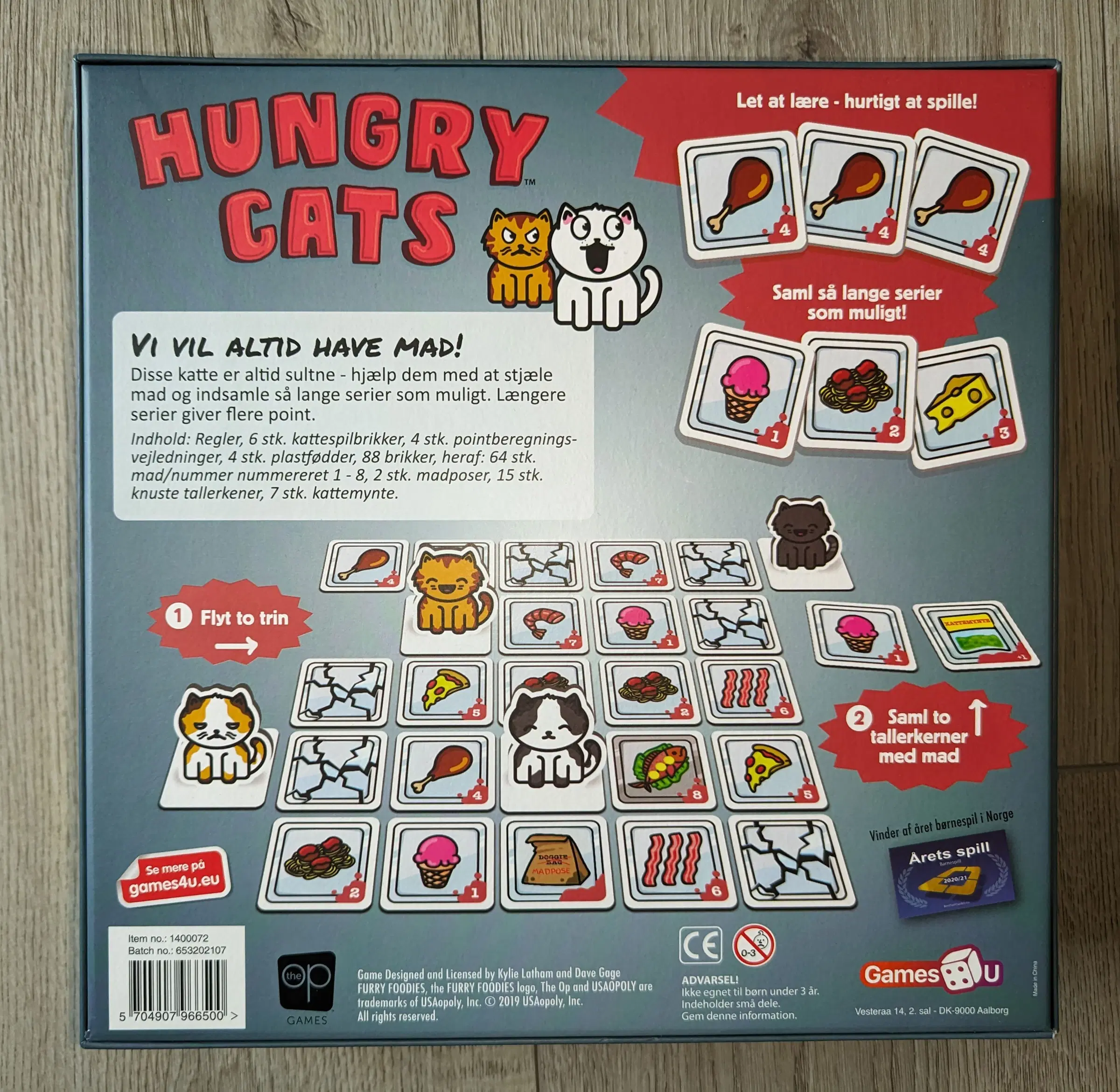 Brætspil Hungry Cats