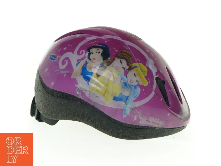 Børnecykelhjelm med prinsessemotiv fra Disney (str 48 til 51 cm)