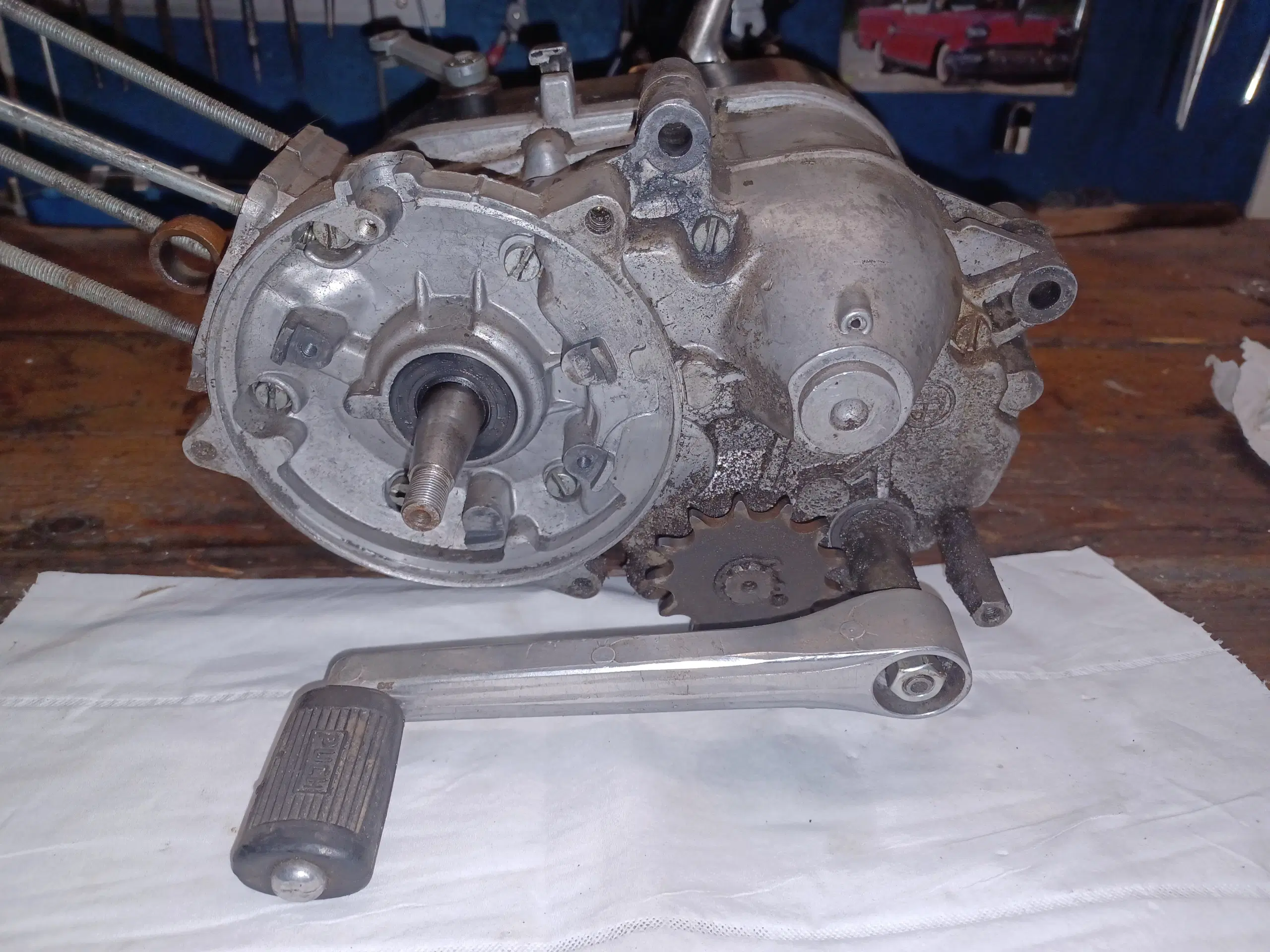 Puch monza 2 gear motor