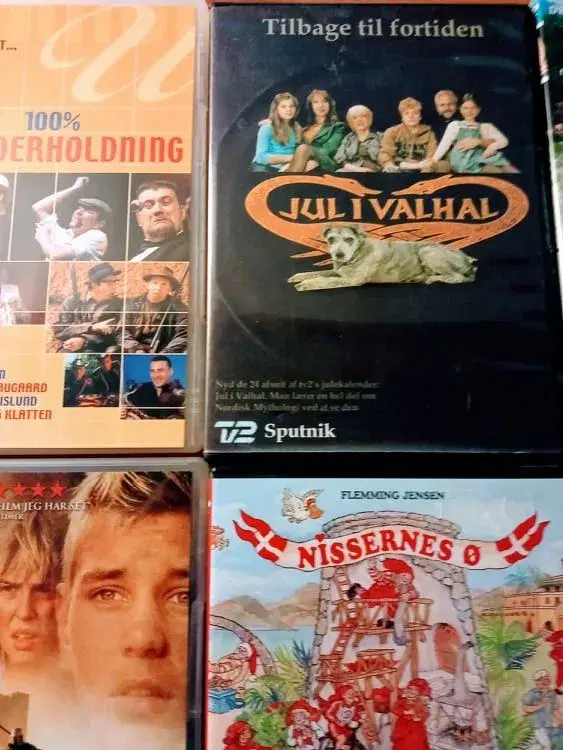 12 danske børne/ungdomsfilm påDVD