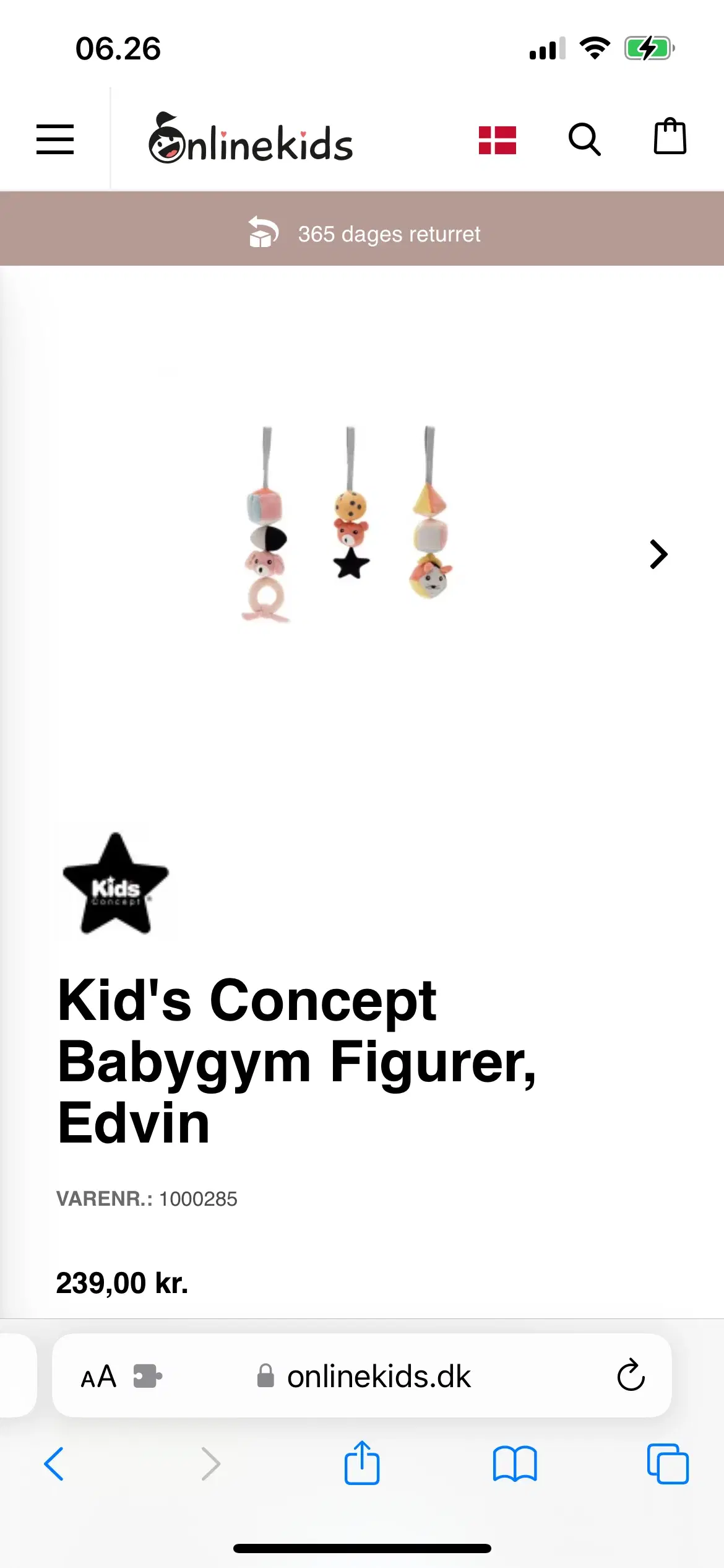 Kid’s Concept Babygym figurer Edvin