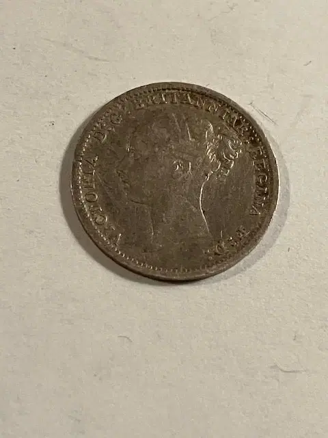 Three Pence 1886 England