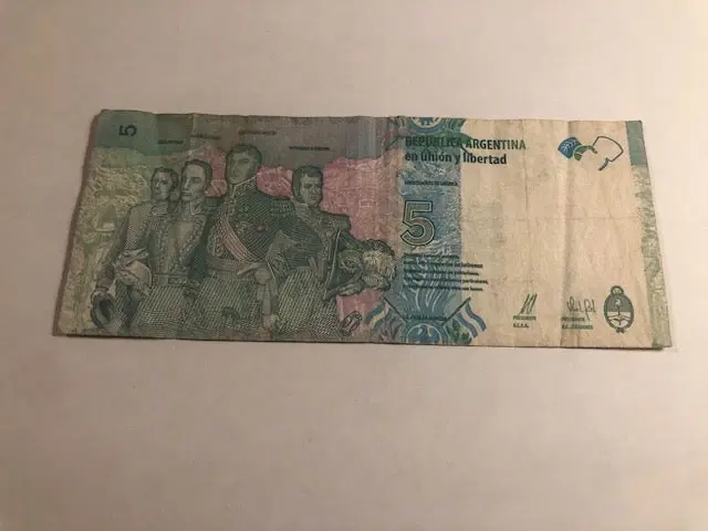 5 pesos Argentina