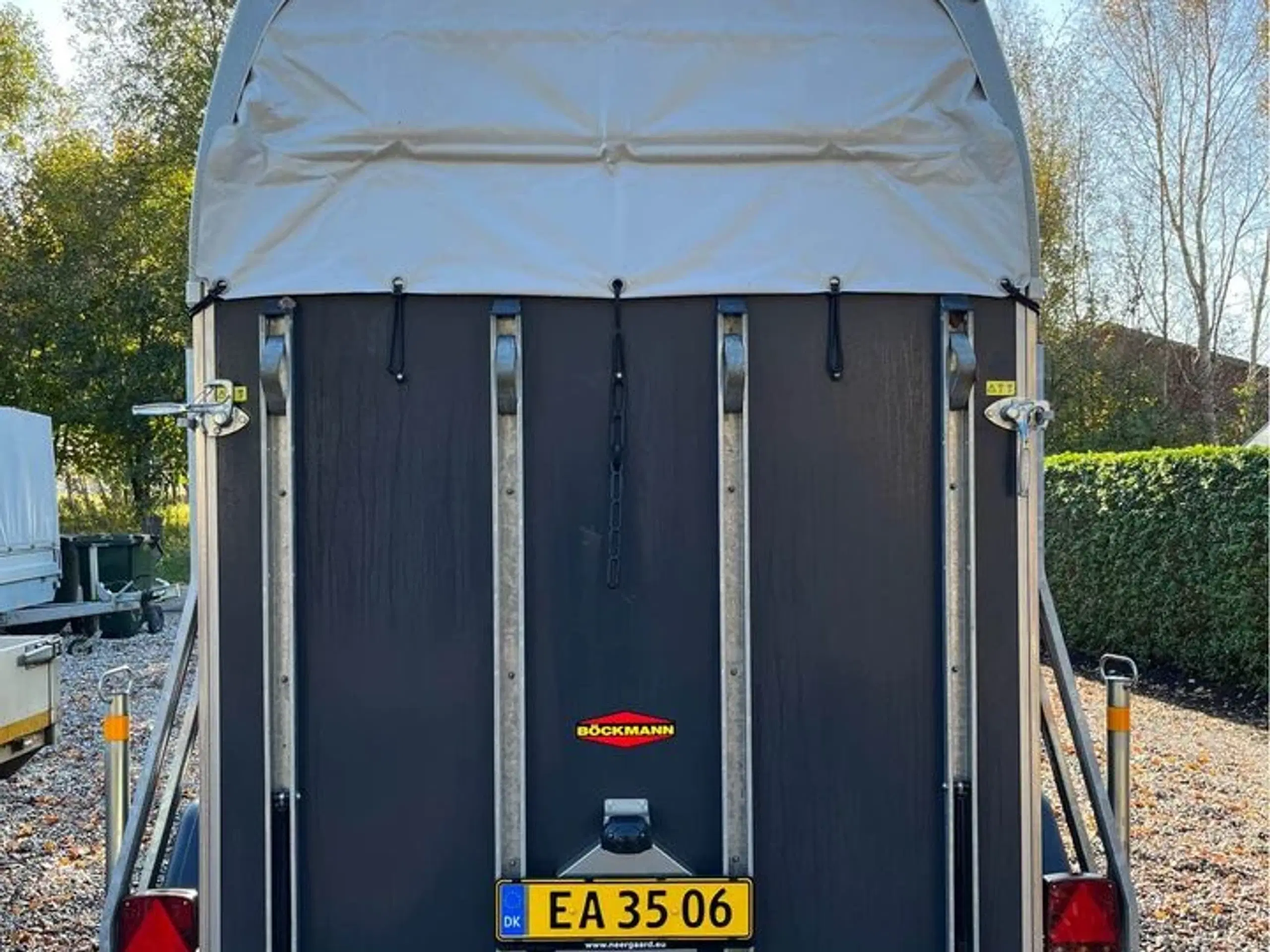 Heste Trailer Böckmann duo esprit silver+ Black