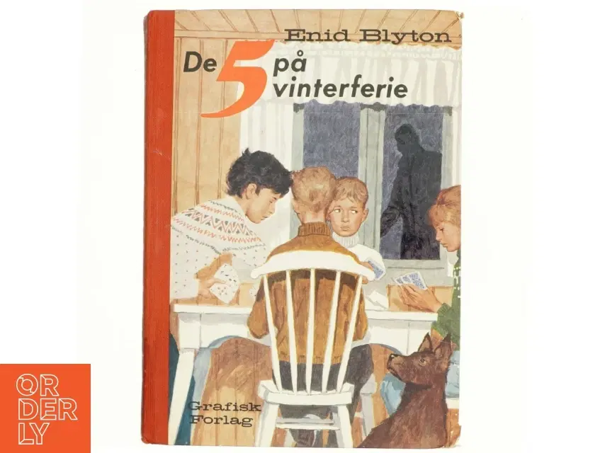 De 5 på vinterferie af Enid Blyton